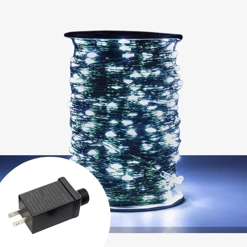 Silver Wire Fairy String Lights | Christmas Light & Garden