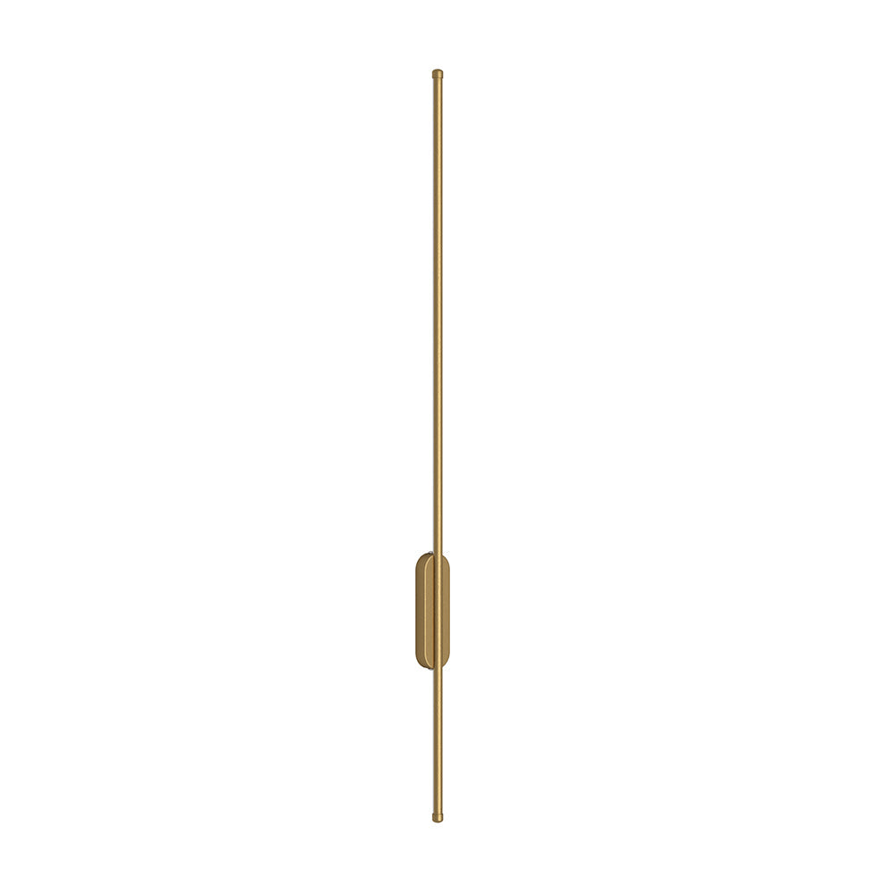 Modern Linear LED Wall Light Fixture – Gold Aluminum Finish