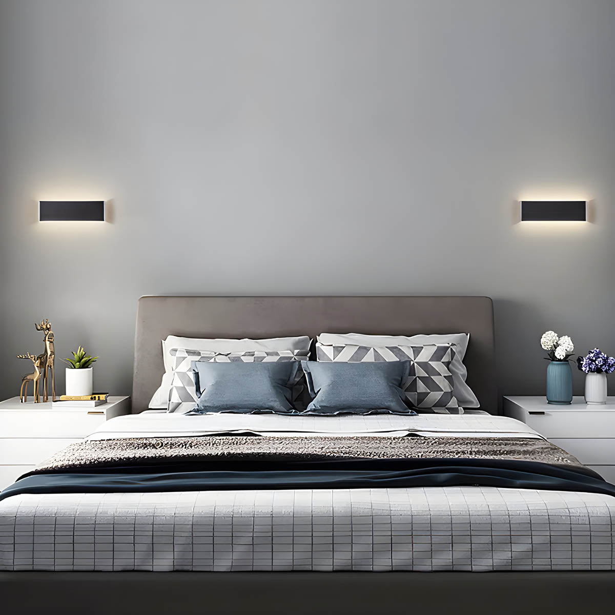 Aluminum LED Wall Lamp - Bedroom Light Fixture