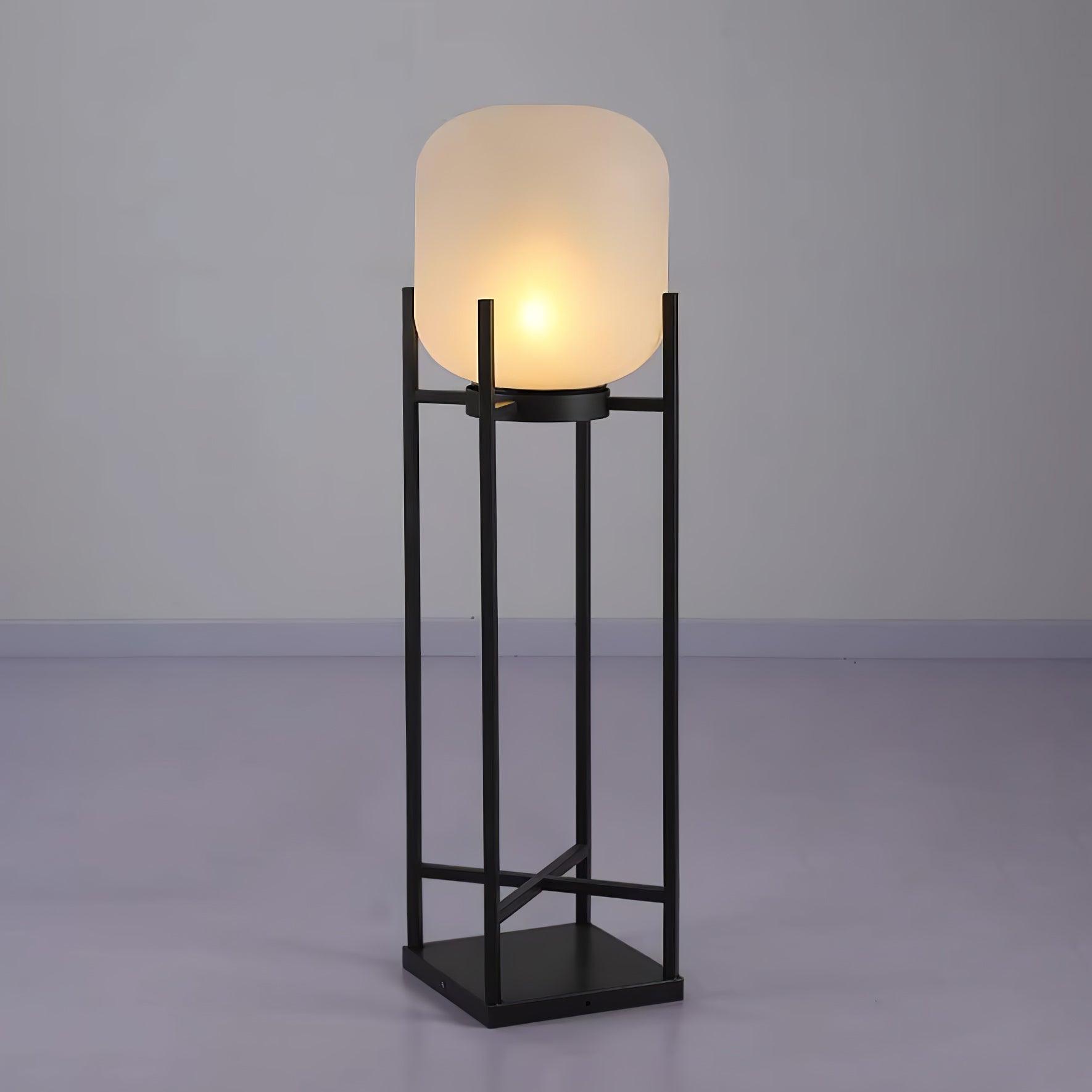 Elegant Solar Lantern Floor Lamp