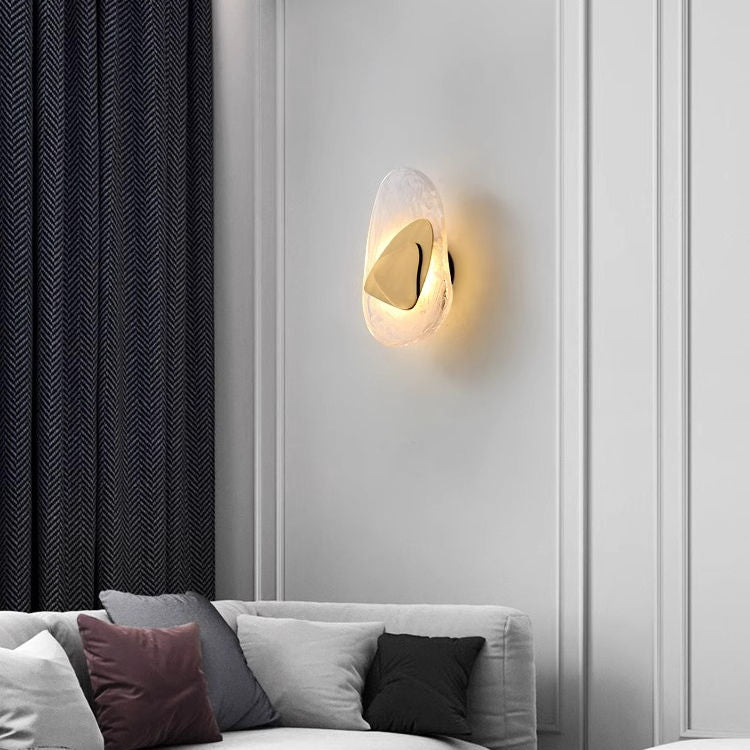 LED Glass Wall Sconce | Modern LED Glass Wall Light