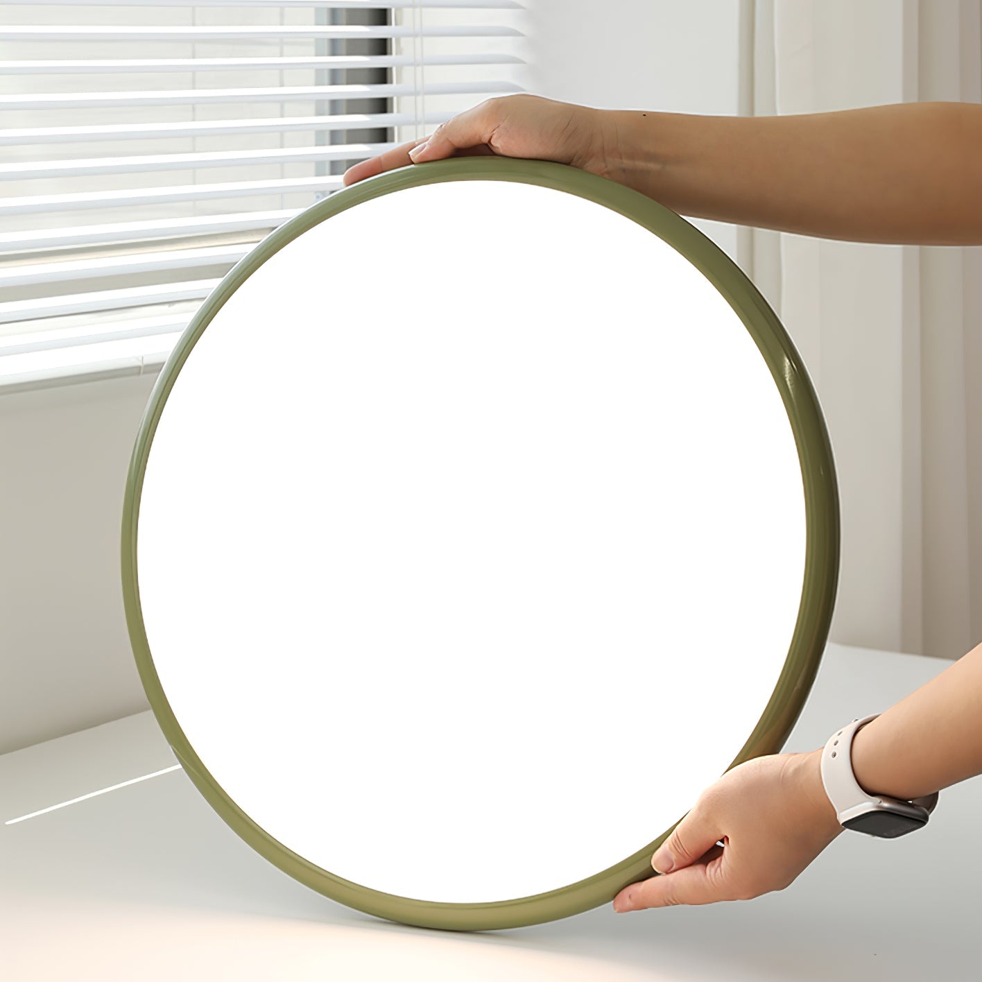 Modern Disc Ceiling Lamp – Flexible Lighting Options