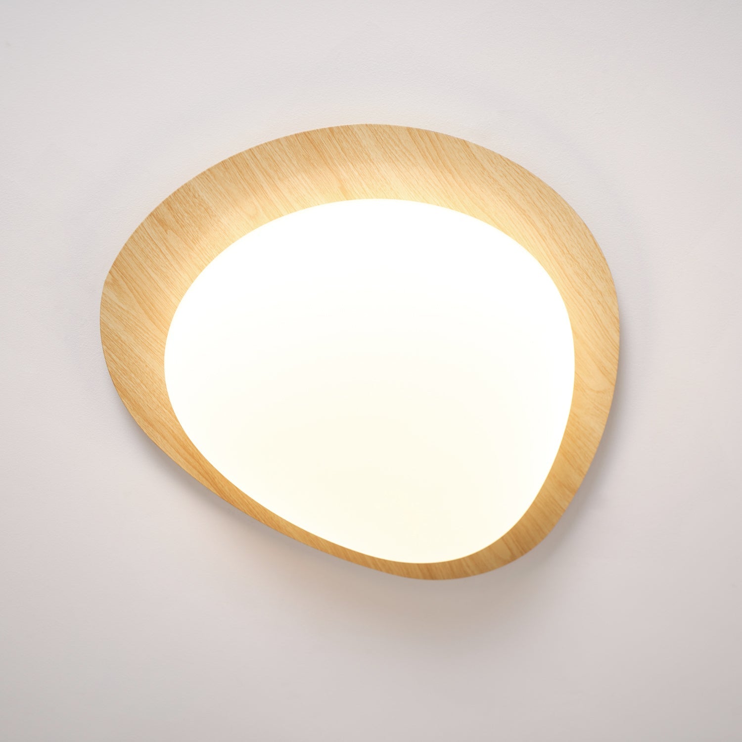 Pebble Shape Ceiling Lamp - Minimalist LED Light Fixture