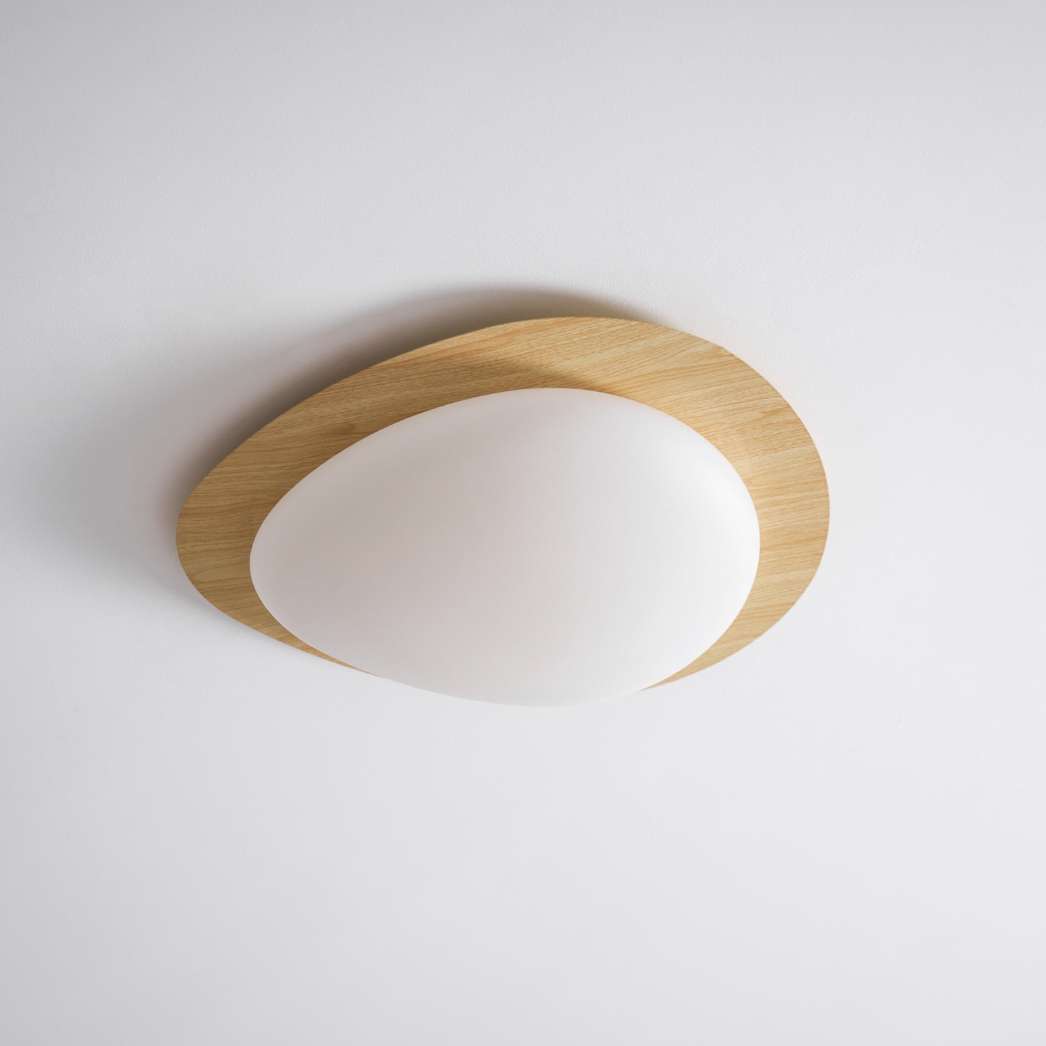 Pebble Shape Ceiling Lamp - Minimalist LED Light Fixture