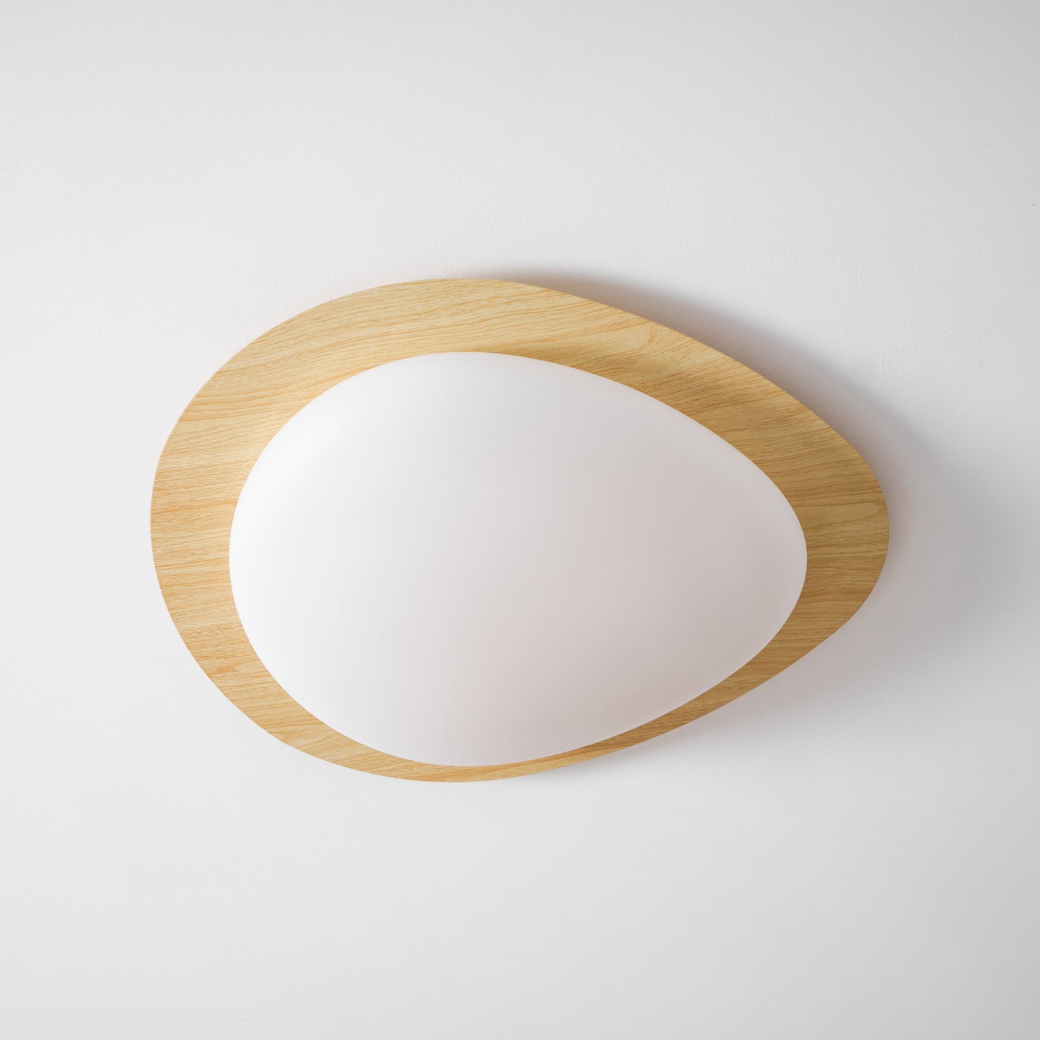 Pebble Shape Ceiling Lamp - Minimalist LED Light Fixture