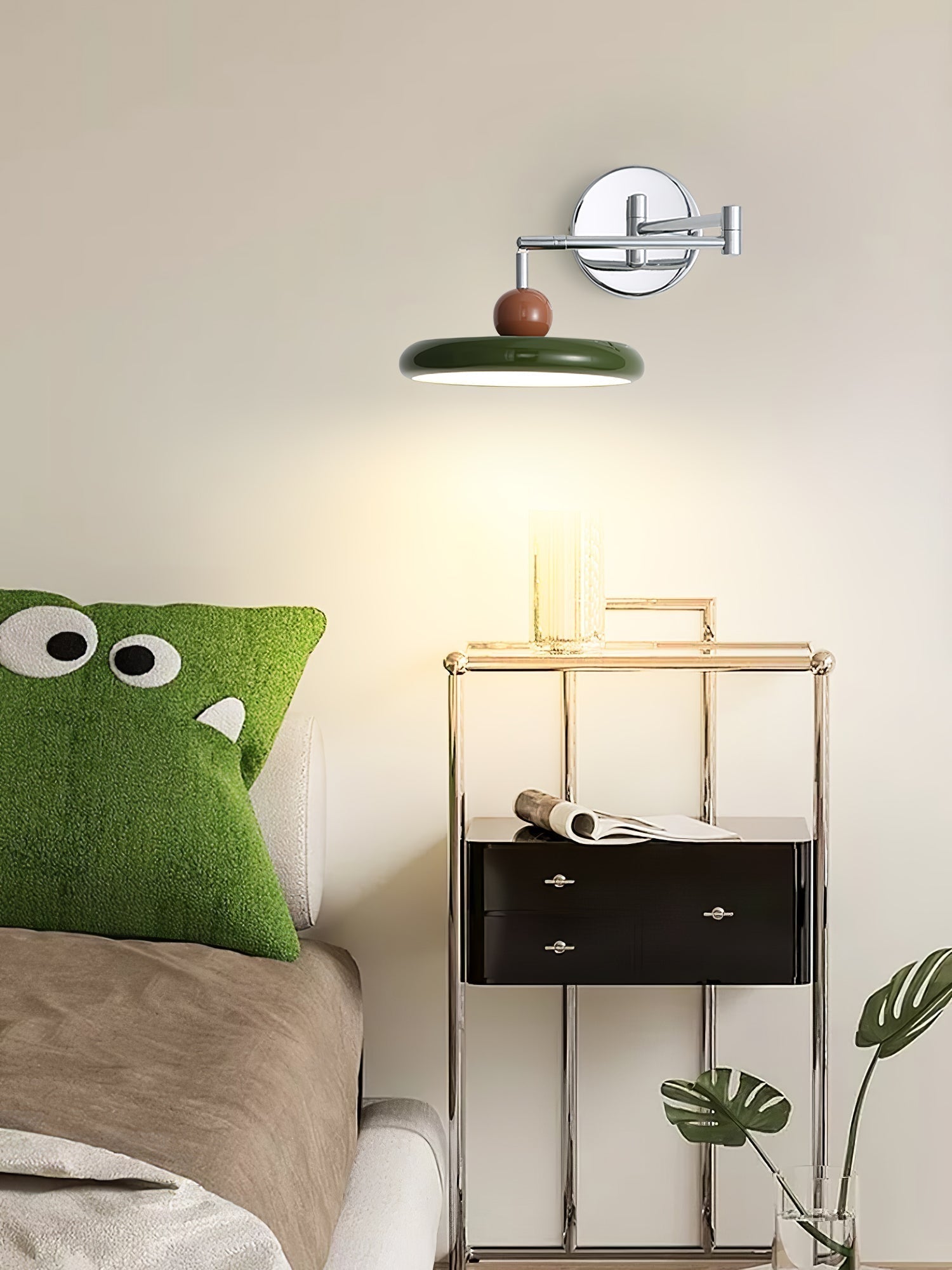 Minimalist Swing Arm Wall Lamp