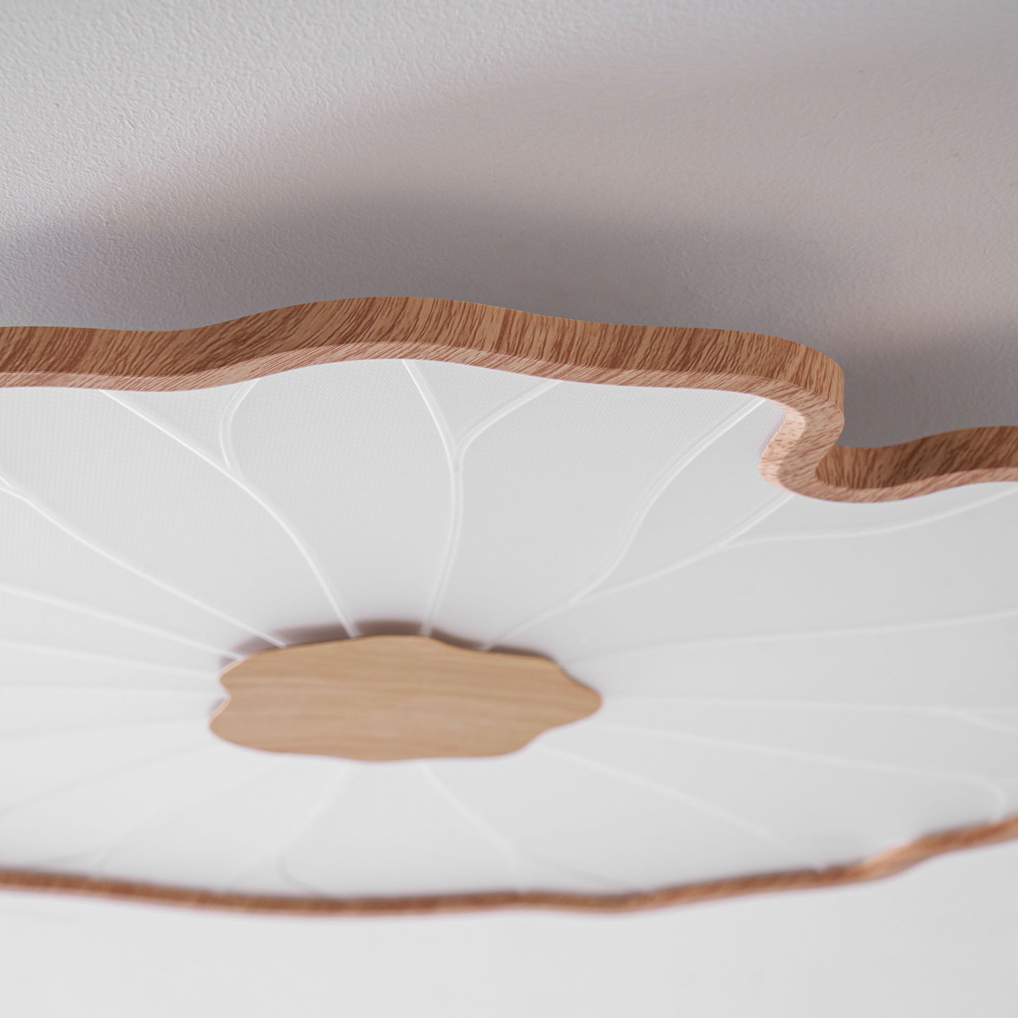 Acrylic Lotus Leaf Ceiling Light - Modern LED Light Fixture
