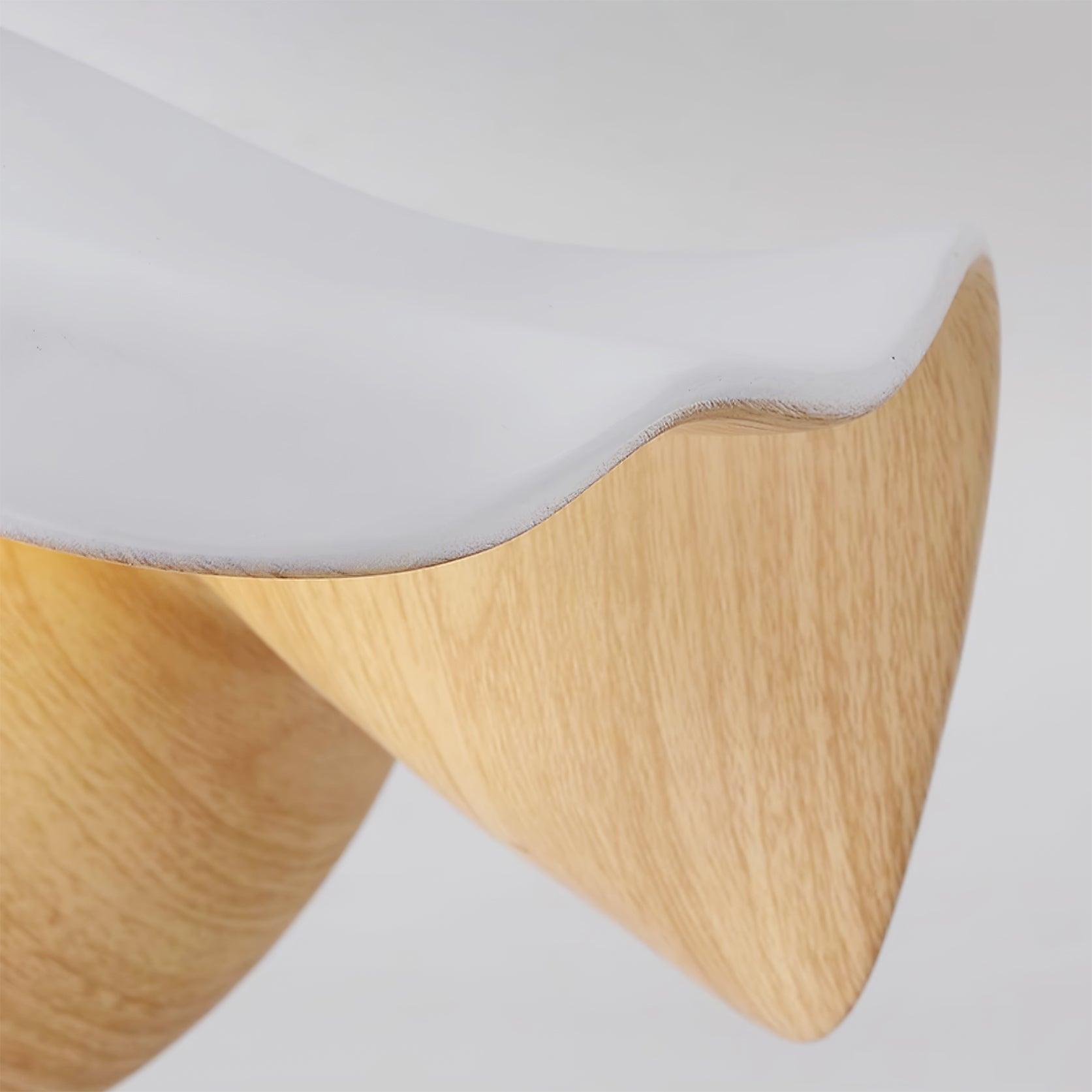Decorative Ceiling Lamp with Lotus Leaf Shape – Flush Mount Ceiling Light