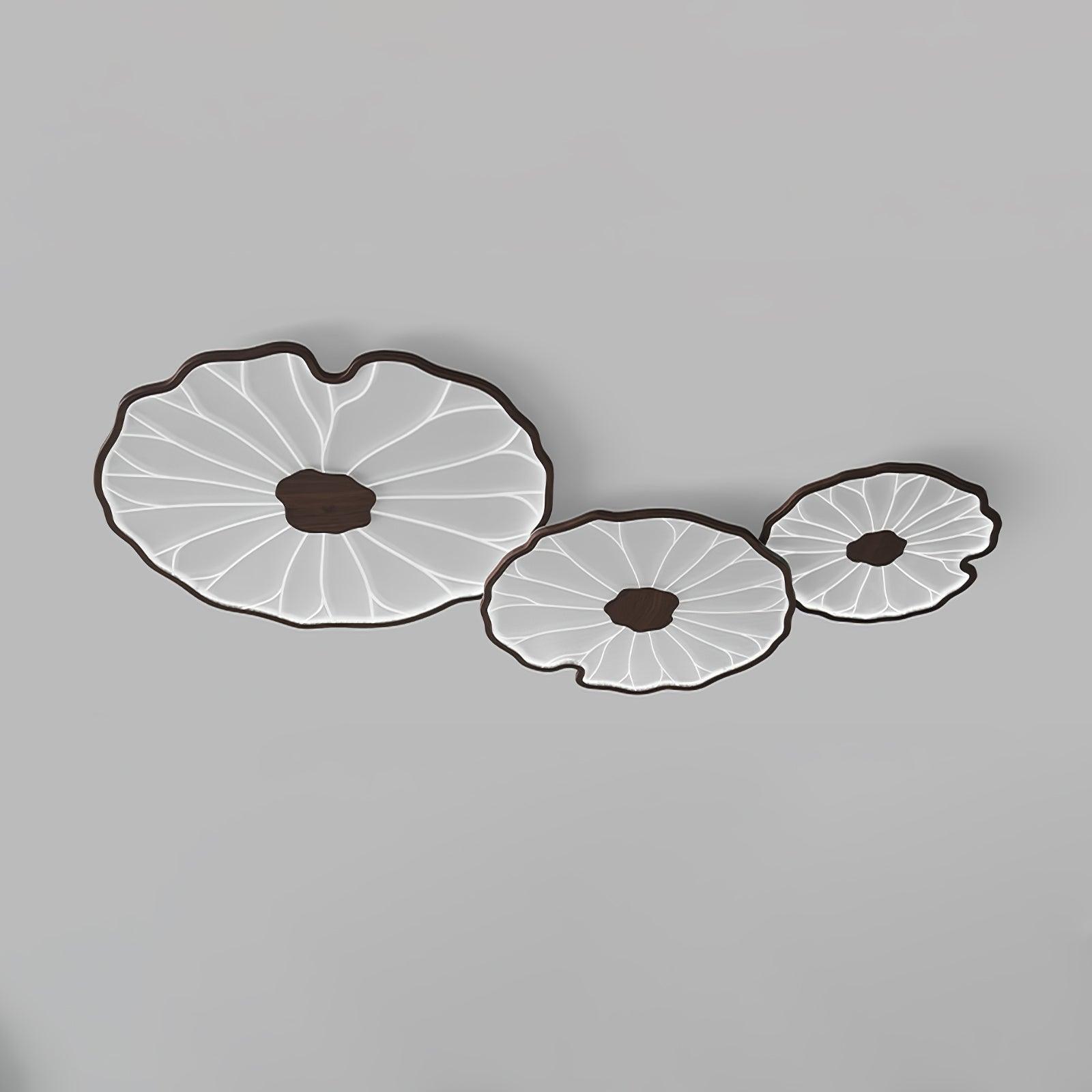 Acrylic Lotus Leaf Ceiling Light - Modern LED Light Fixture