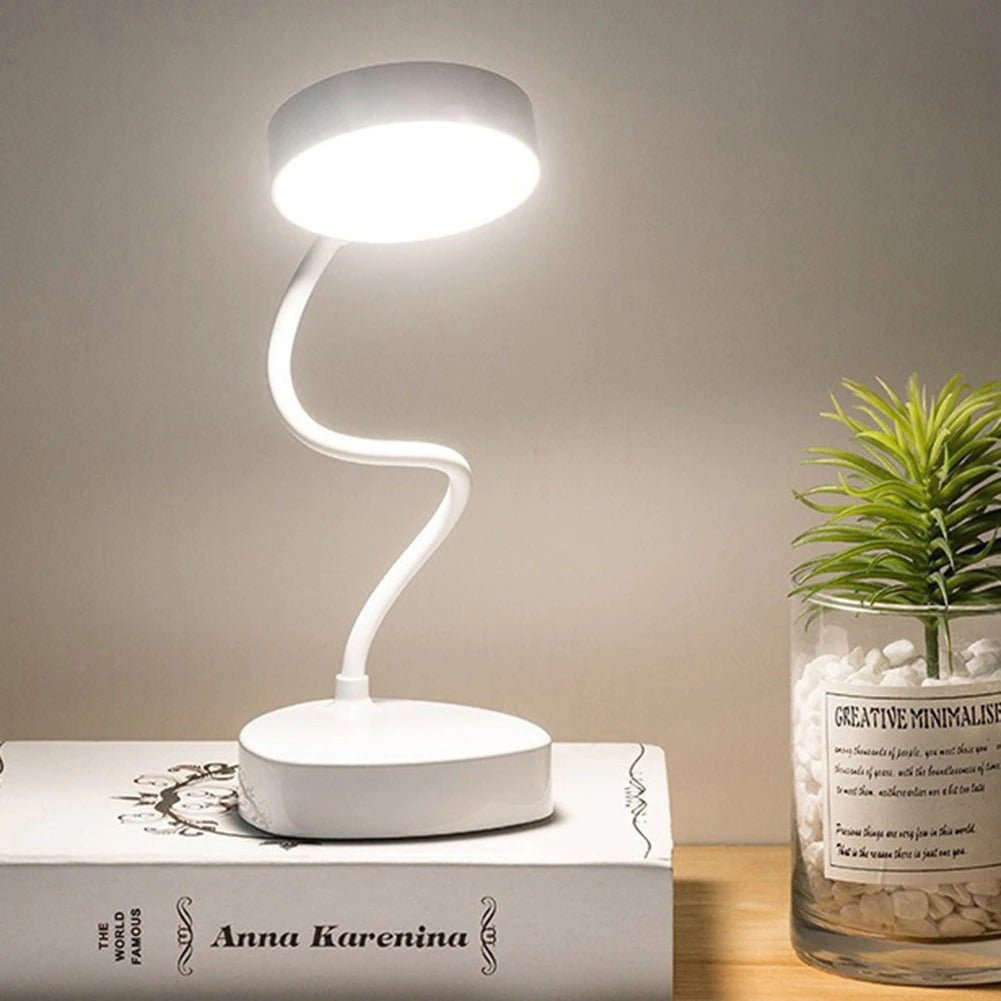 Flexible Neck Minimalist Touch-Control Reading Lamp | Desk Lamp