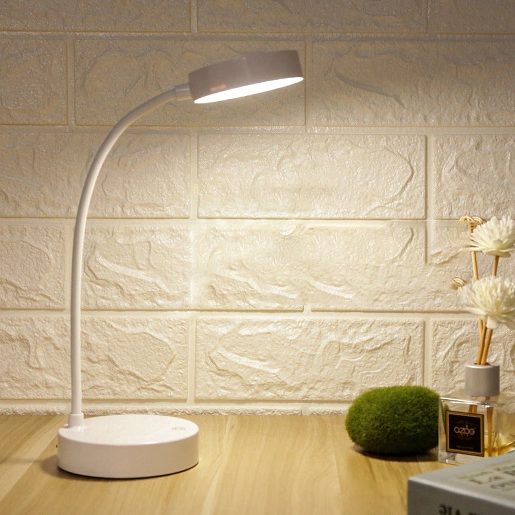 Flexible Neck Minimalist Touch-Control Reading Lamp | Desk Lamp