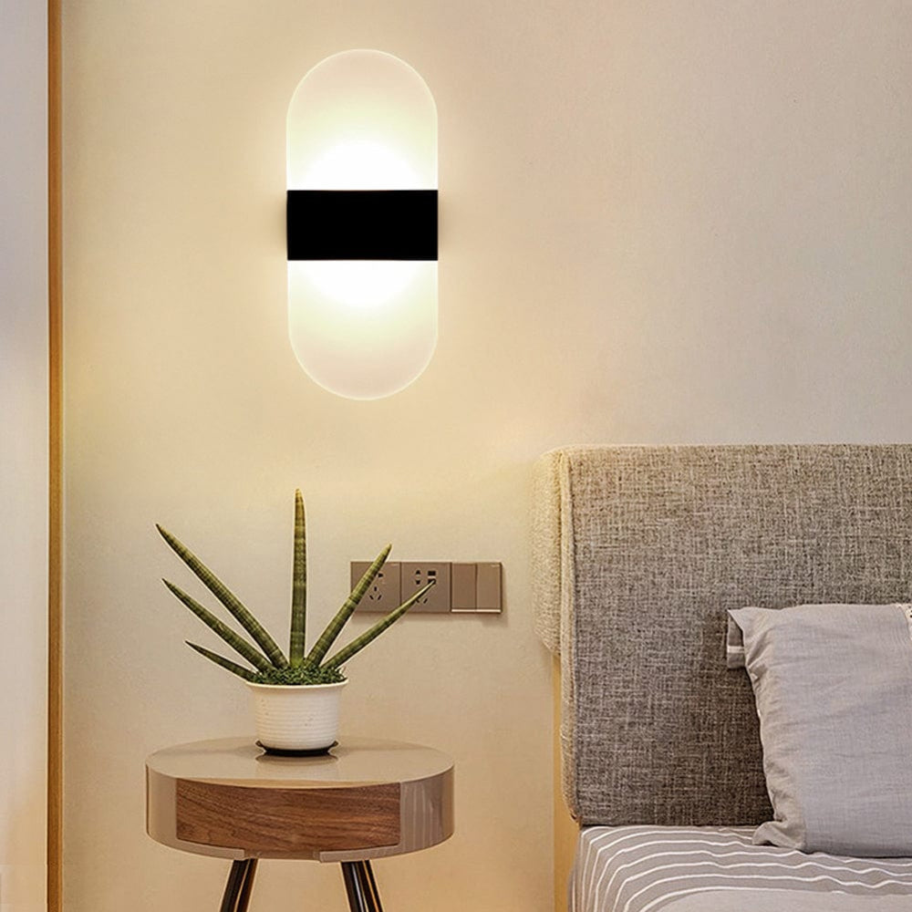 Low-Profile LED Light with Touch Interface