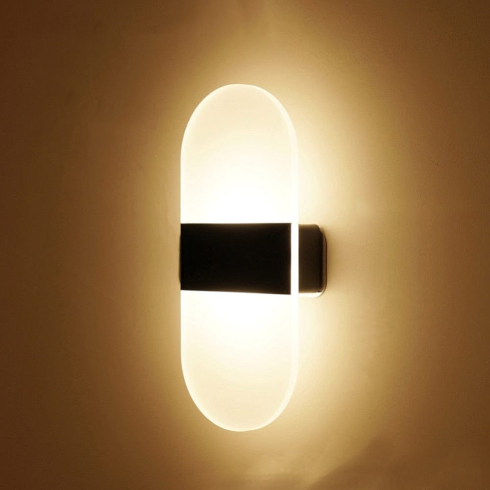 Low-Profile LED Light with Touch Interface