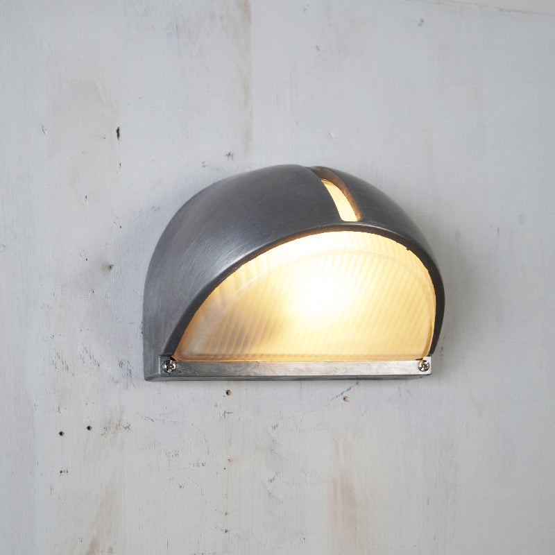 Metal Outdoor Wall Sconce – Durable Sconce with Glass Shade
