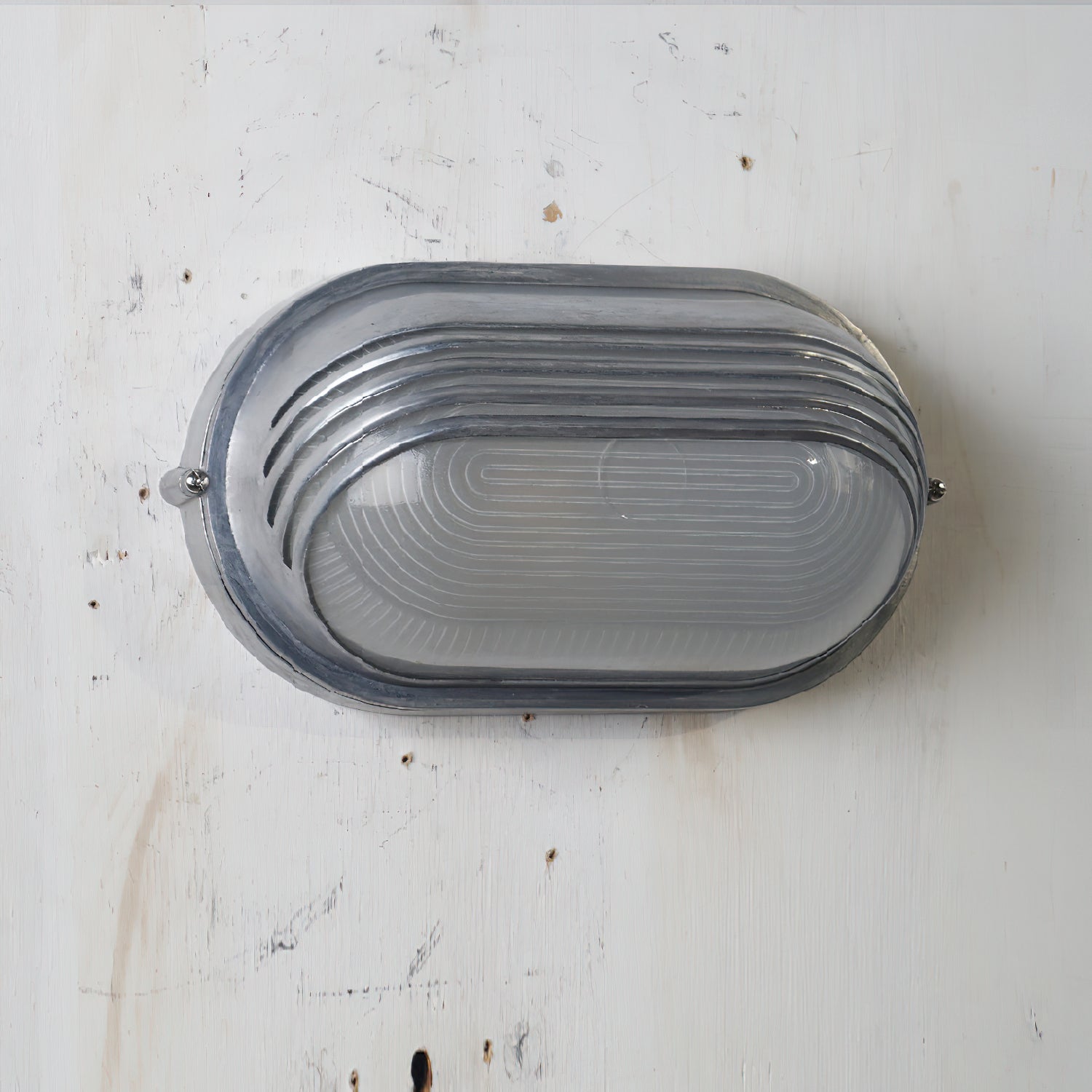 Metal Outdoor Wall Sconce – Durable Sconce with Glass Shade