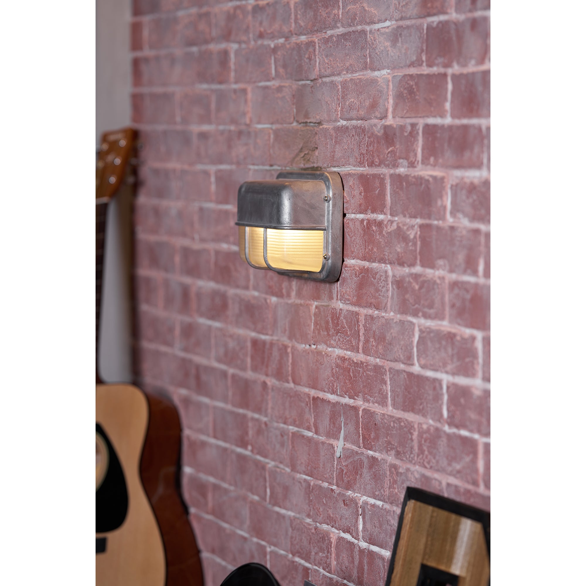 Metal Outdoor Wall Sconce – Durable Sconce with Glass Shade