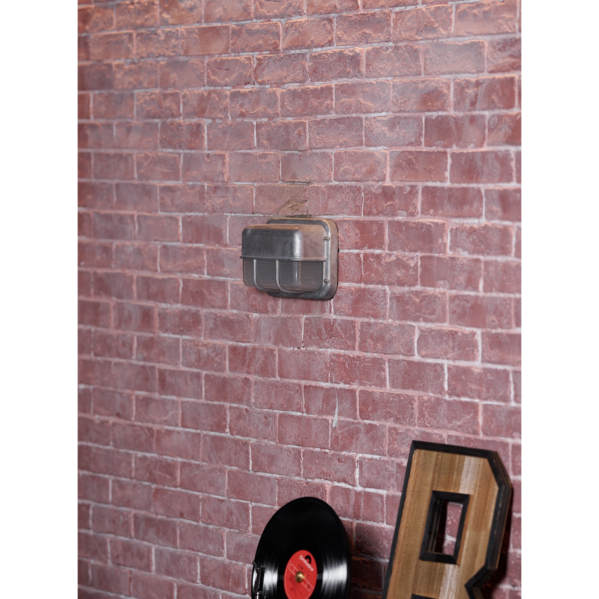 Metal Outdoor Wall Sconce – Durable Sconce with Glass Shade