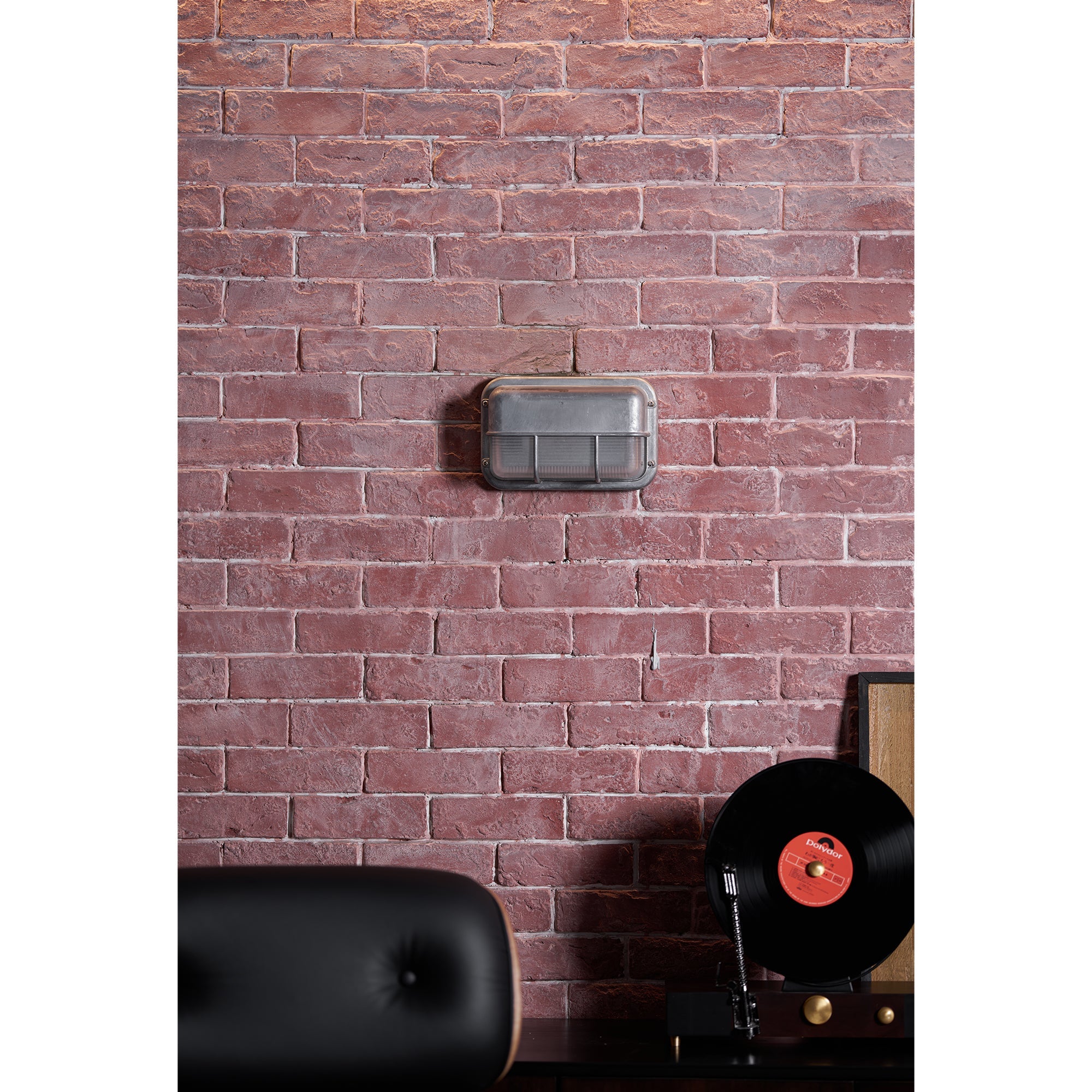 Metal Outdoor Wall Sconce – Durable Sconce with Glass Shade