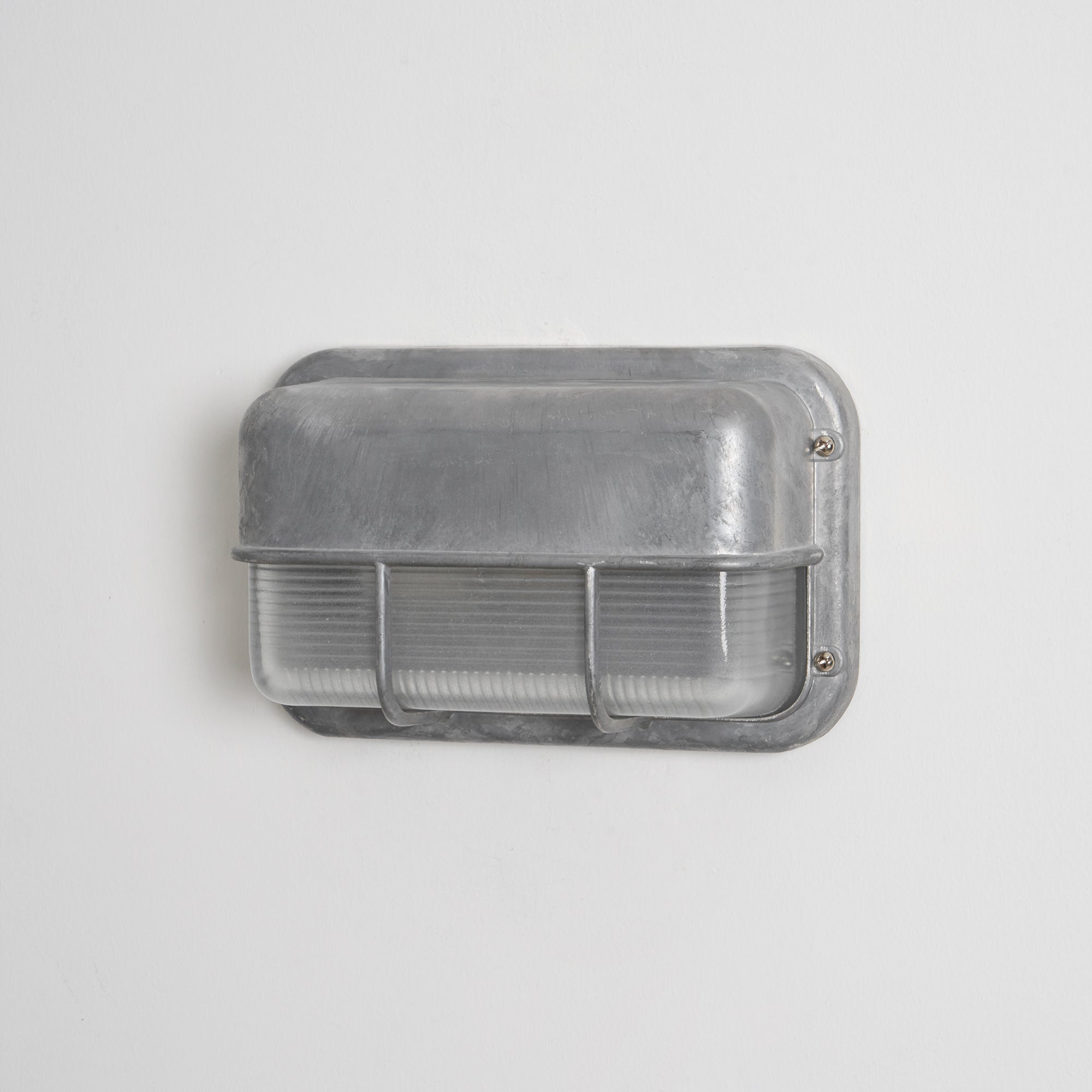Metal Outdoor Wall Sconce – Durable Sconce with Glass Shade