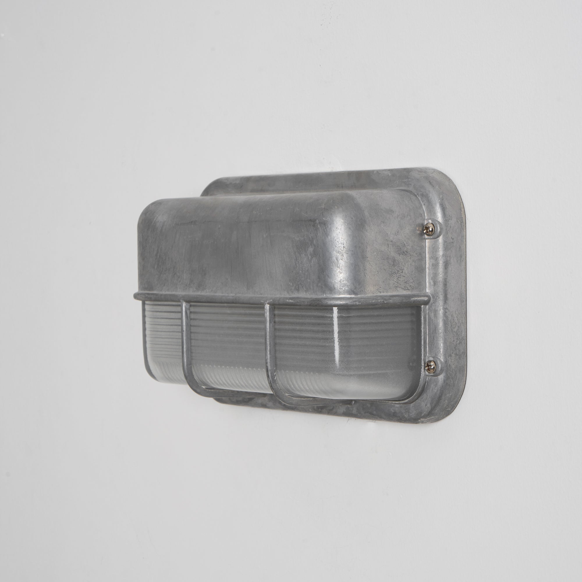 Metal Outdoor Wall Sconce – Durable Sconce with Glass Shade