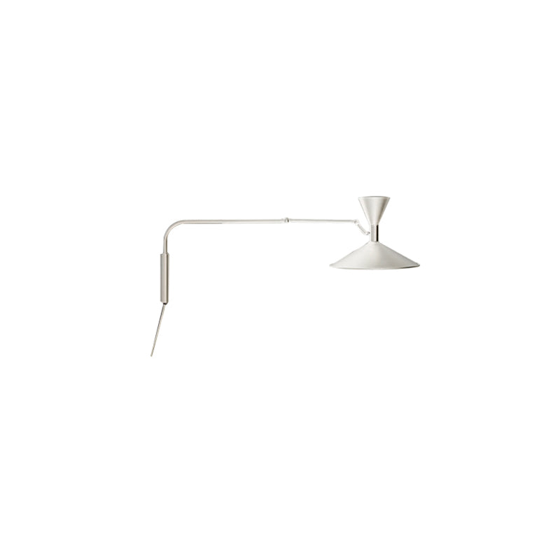Swing Arm Plug-in Wall Sconce – Adjustable Metal Lamp with G9 Socket