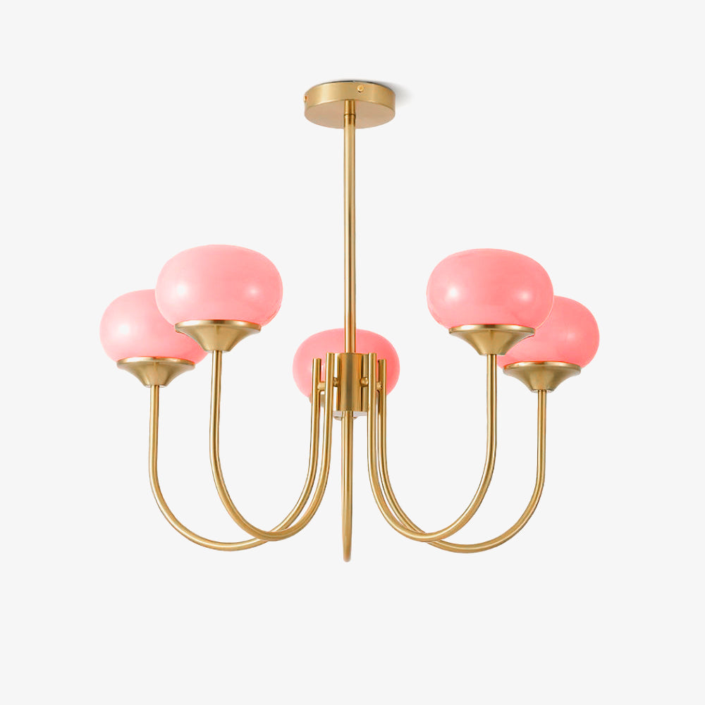 Modern Marshmallow Chandelier Light Fixture – LED Hanging Ceiling Lamp
