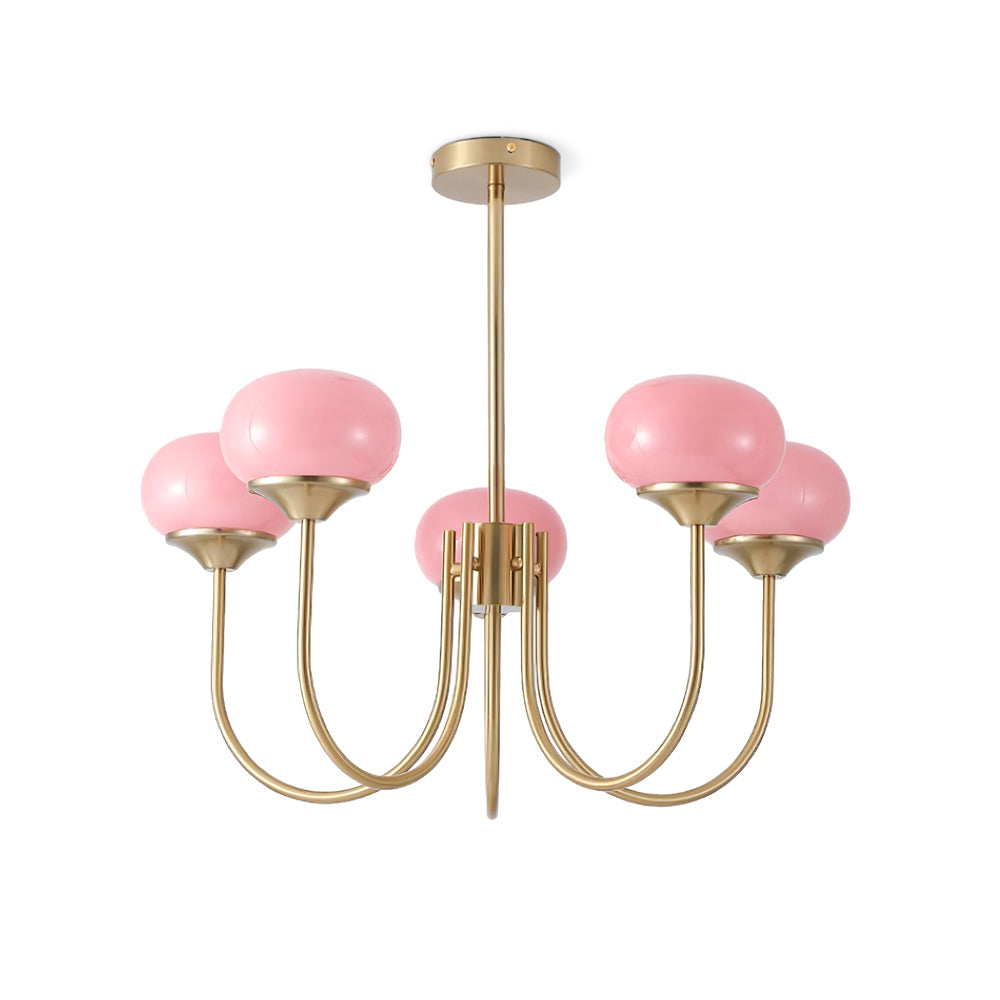 Modern Marshmallow Chandelier Light Fixture – LED Hanging Ceiling Lamp