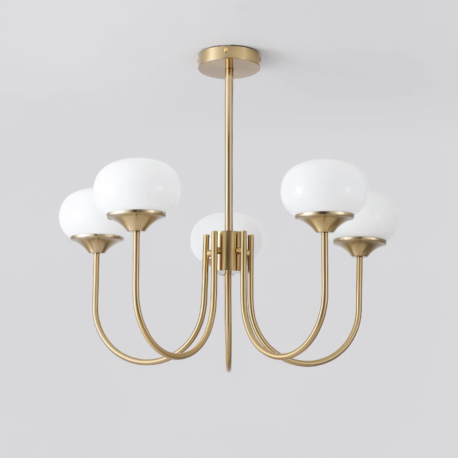 Modern Marshmallow Chandelier Light Fixture – LED Hanging Ceiling Lamp