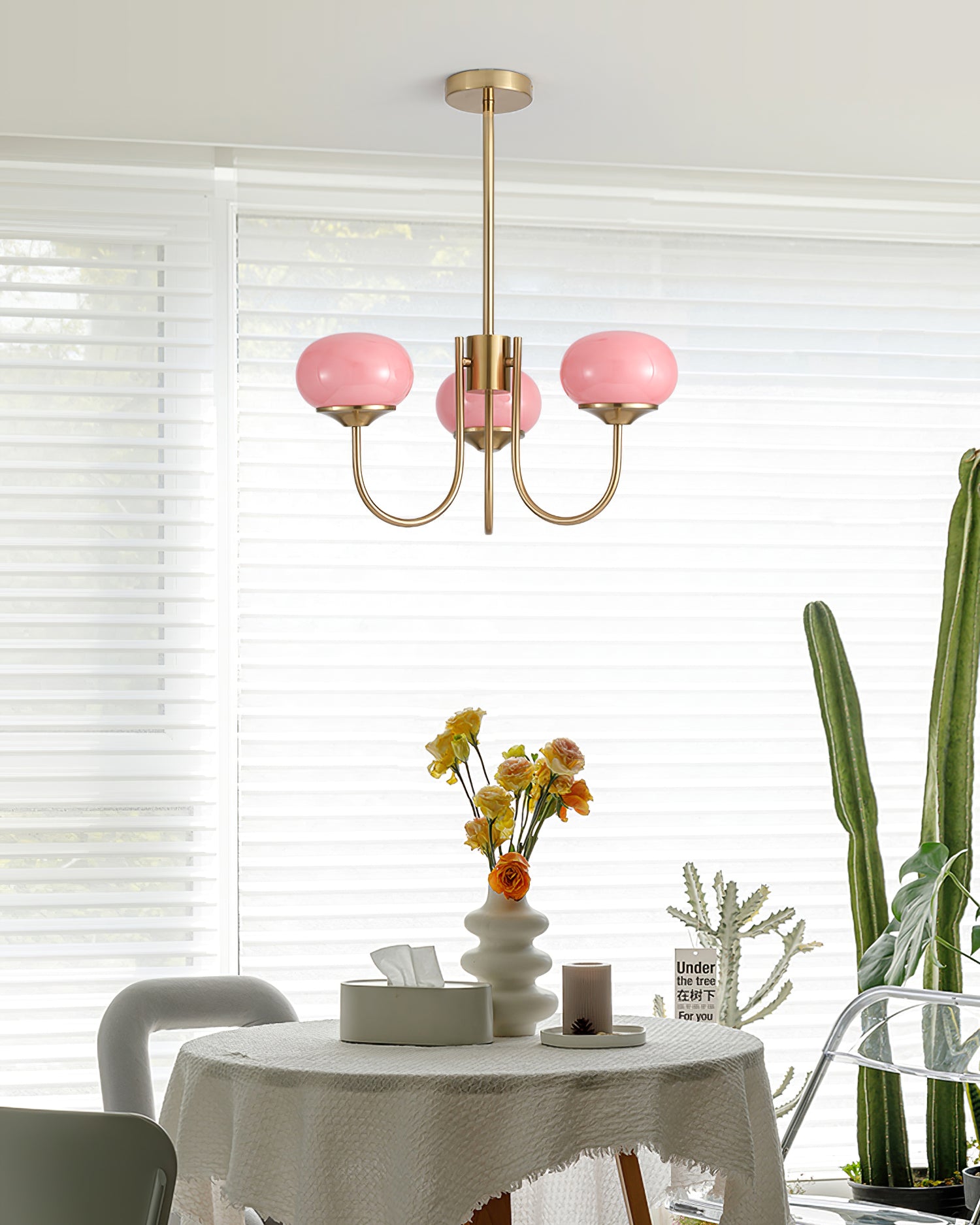 Modern Marshmallow Chandelier Light Fixture – LED Hanging Ceiling Lamp