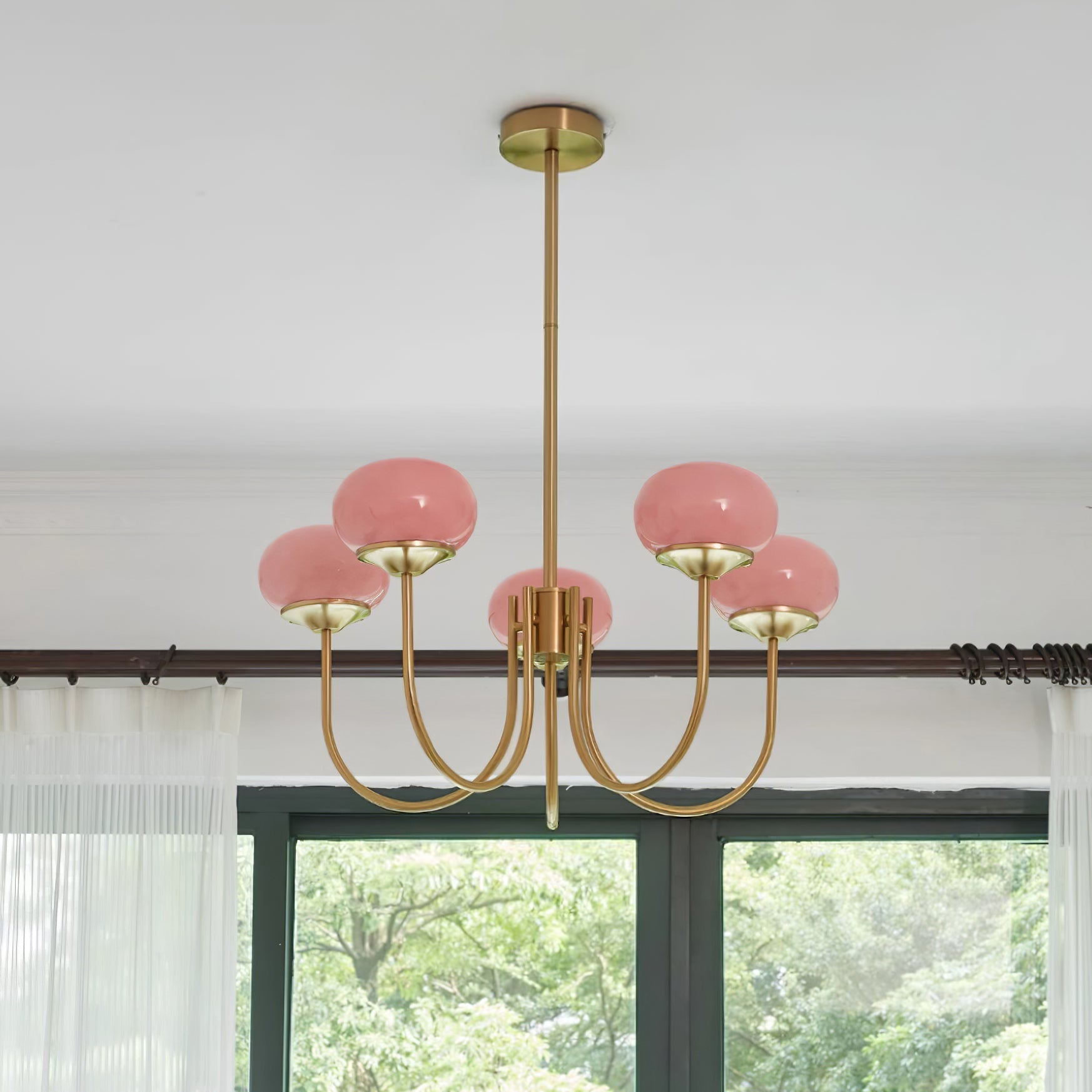 Modern Marshmallow Chandelier Light Fixture – LED Hanging Ceiling Lamp