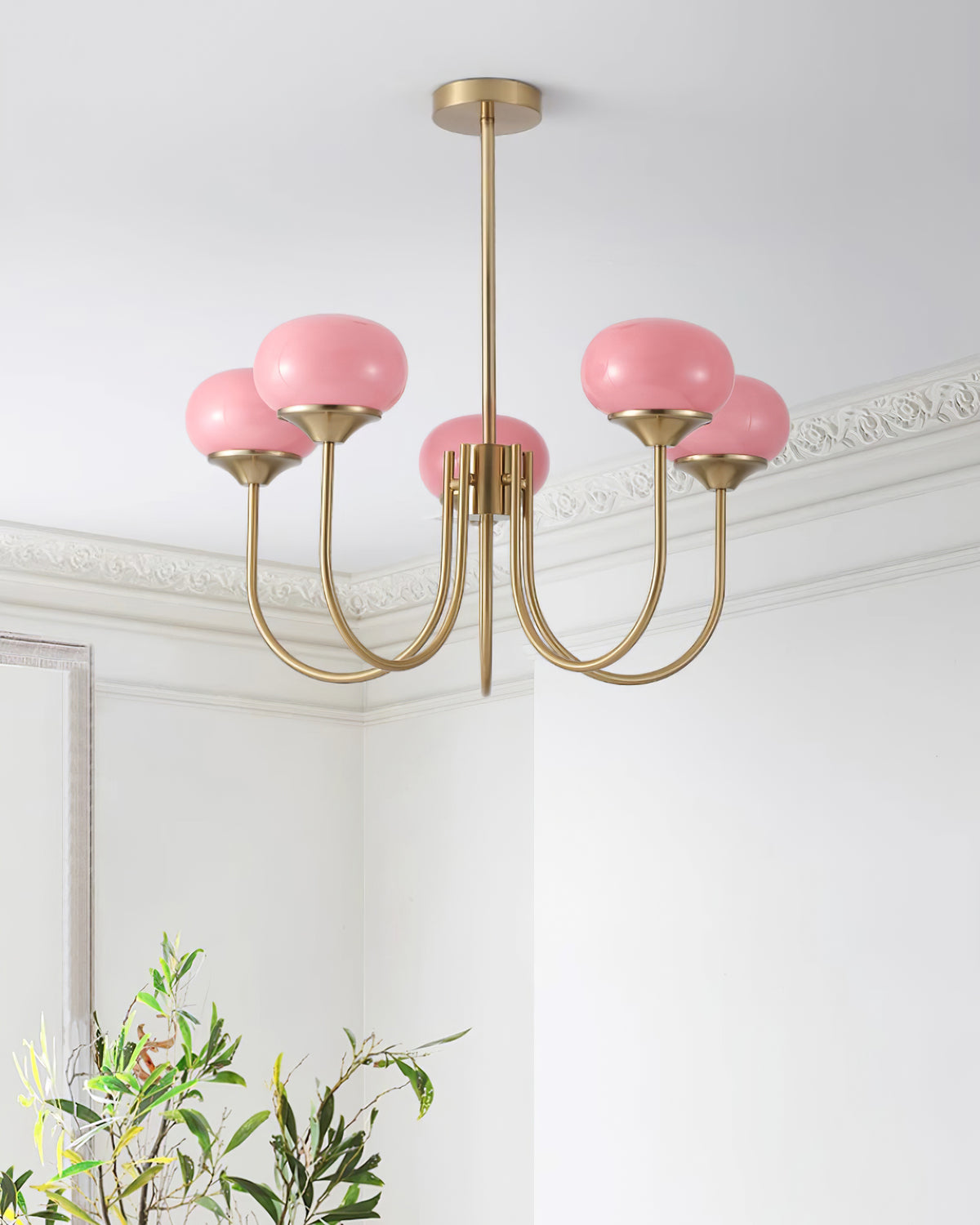Modern Marshmallow Chandelier Light Fixture – LED Hanging Ceiling Lamp