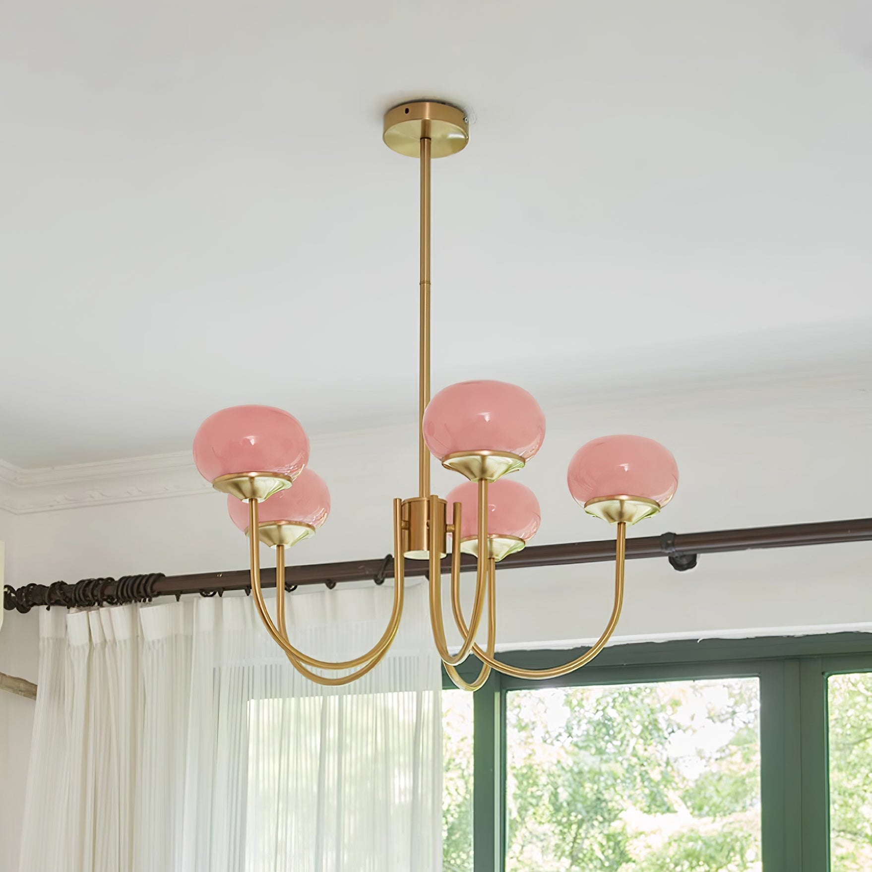 Modern Marshmallow Chandelier Light Fixture – LED Hanging Ceiling Lamp