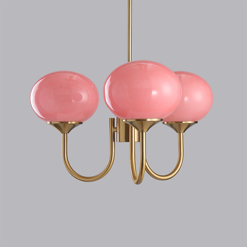 Modern Marshmallow Chandelier Light Fixture – LED Hanging Ceiling Lamp
