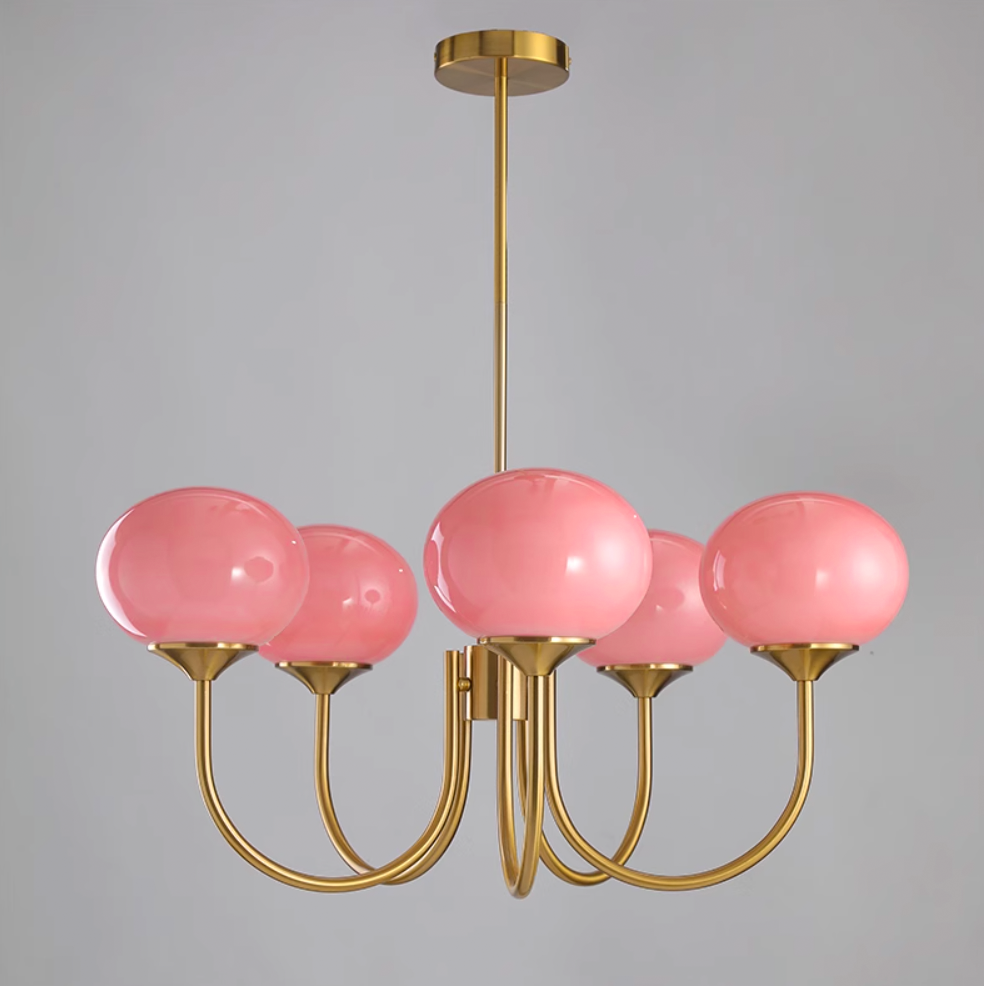 Modern Marshmallow Chandelier Light Fixture – LED Hanging Ceiling Lamp