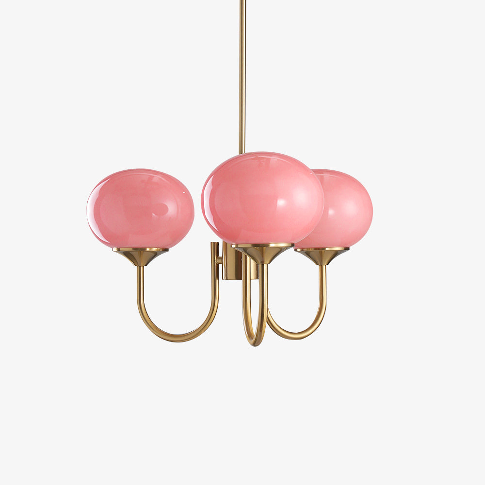 Modern Marshmallow Chandelier Light Fixture – LED Hanging Ceiling Lamp