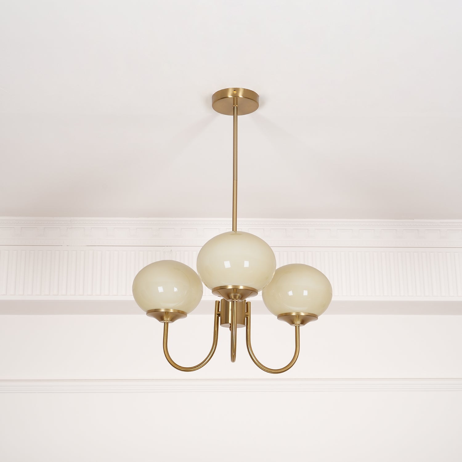 Modern Marshmallow Chandelier Light Fixture – LED Hanging Ceiling Lamp