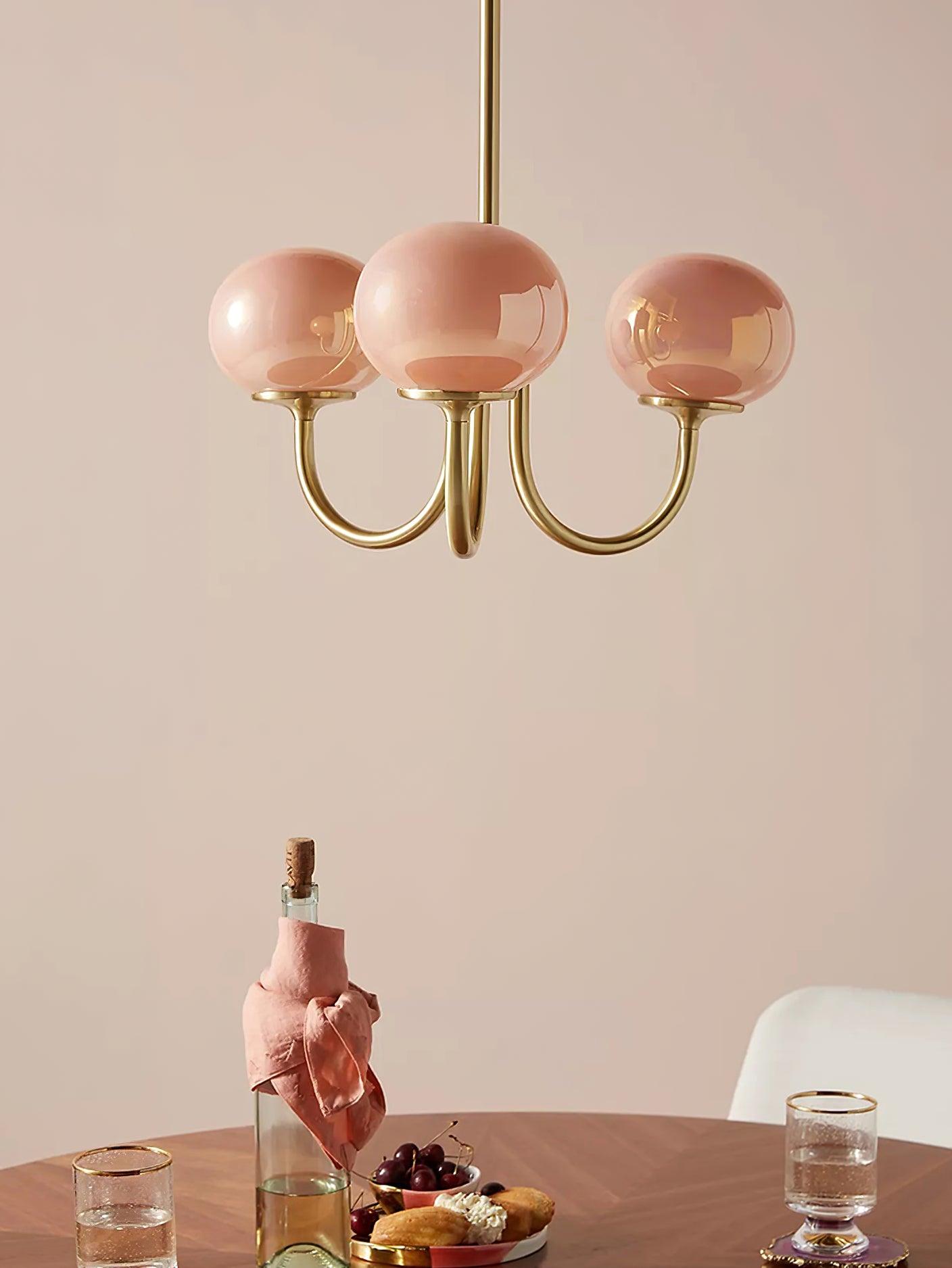 Modern Marshmallow Chandelier Light Fixture – LED Hanging Ceiling Lamp