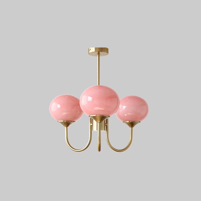 Modern Marshmallow Chandelier Light Fixture – LED Hanging Ceiling Lamp