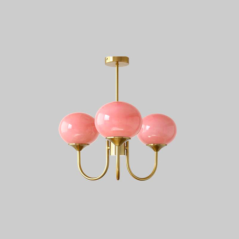 Modern Marshmallow Chandelier Light Fixture – LED Hanging Ceiling Lamp