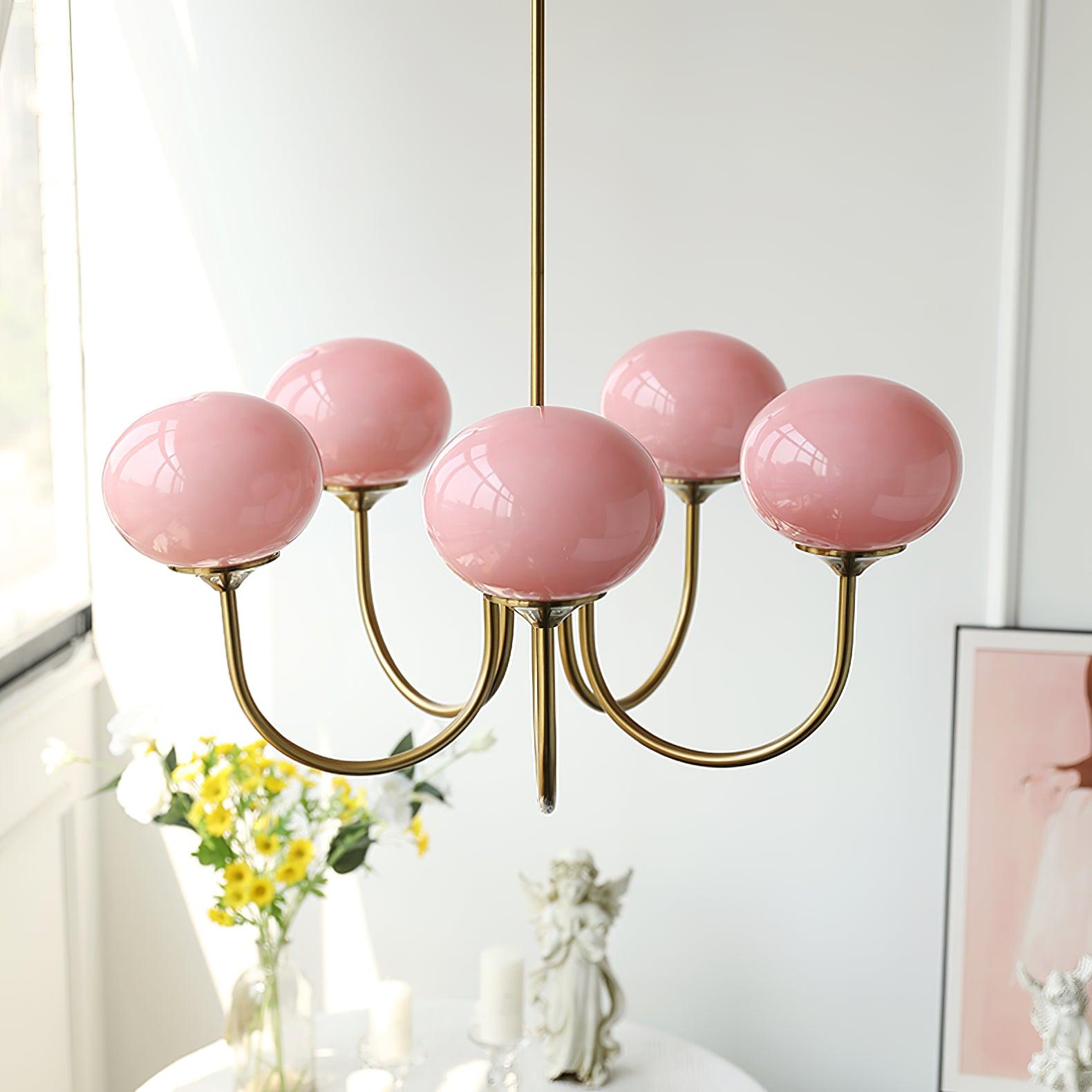 Modern Marshmallow Chandelier Light Fixture – LED Hanging Ceiling Lamp