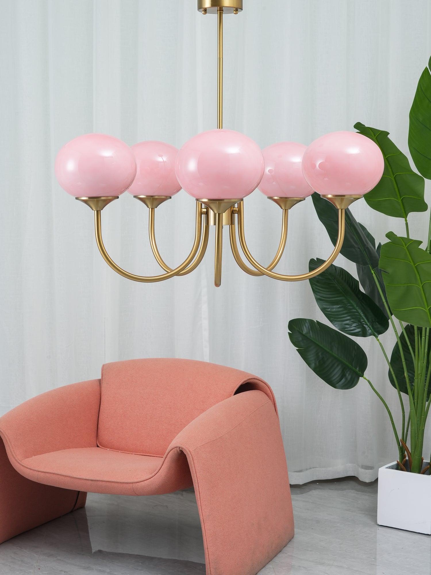 Modern Marshmallow Chandelier Light Fixture – LED Hanging Ceiling Lamp