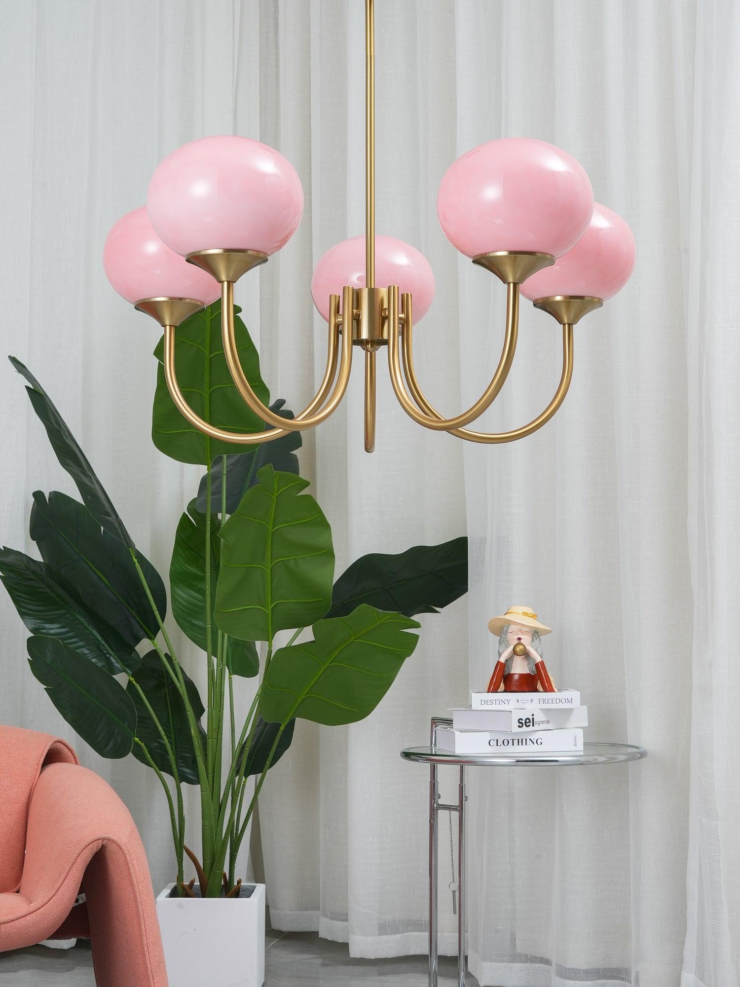 Modern Marshmallow Chandelier Light Fixture – LED Hanging Ceiling Lamp