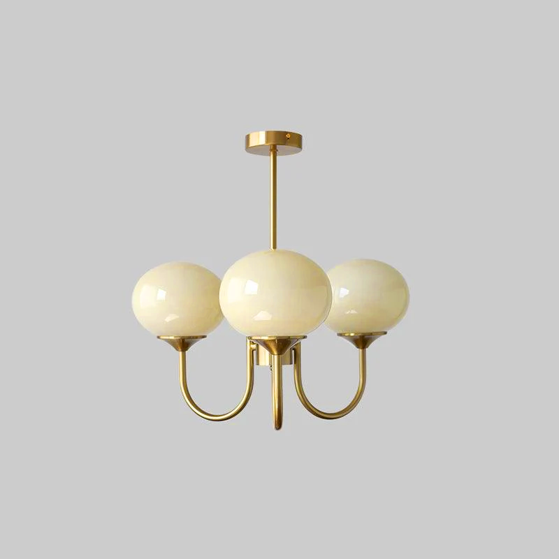 Modern Marshmallow Chandelier Light Fixture – LED Hanging Ceiling Lamp