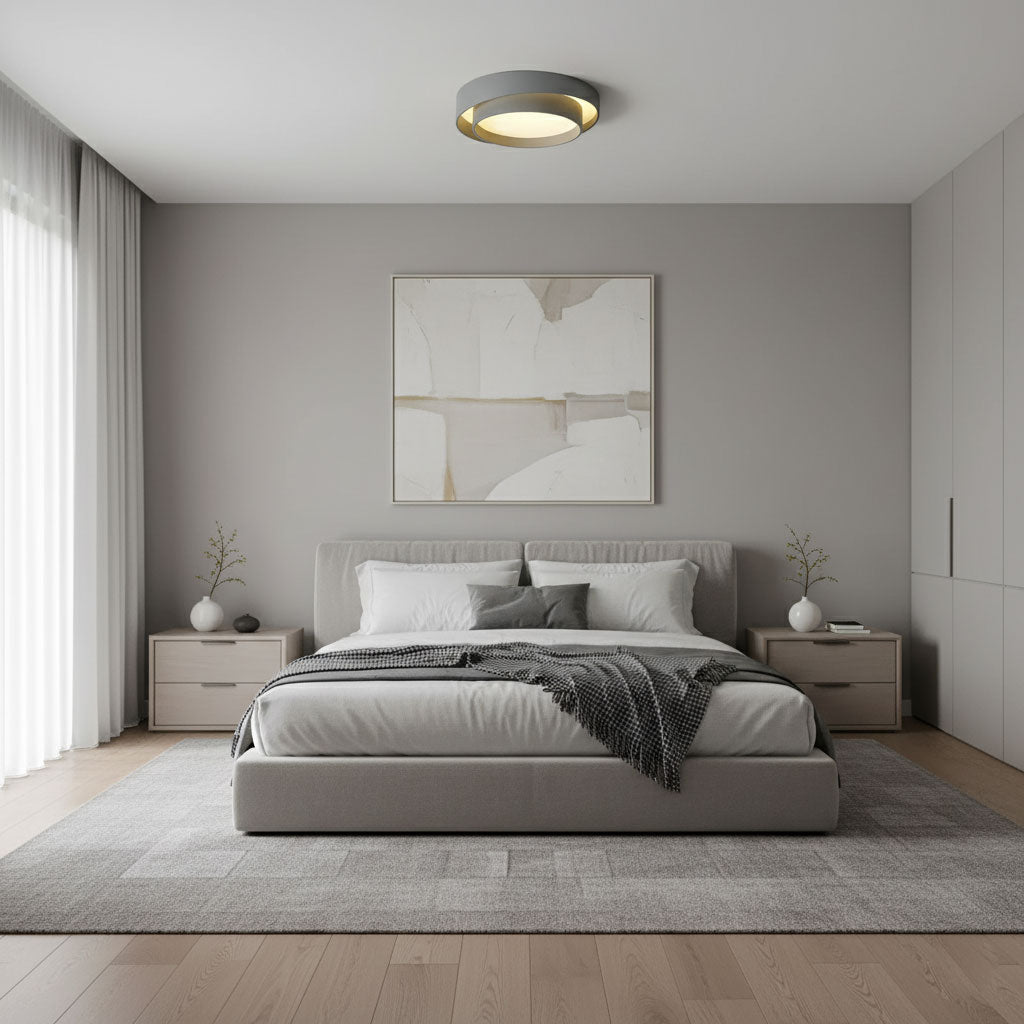 Contemporary Melody Ceiling Light - Flush Mount Lamp
