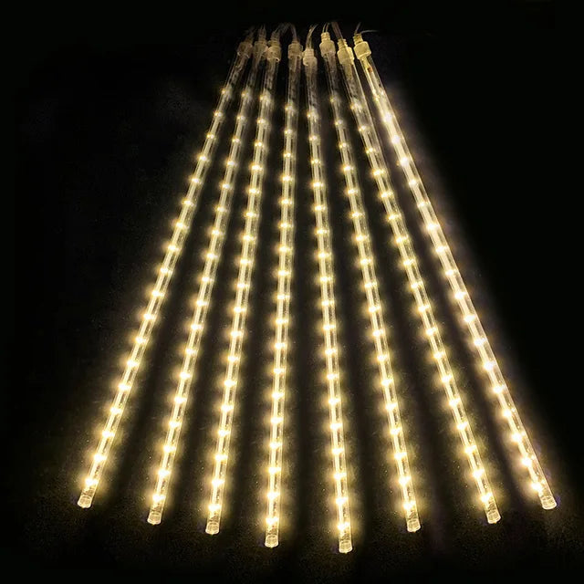 Outdoor Meteor Shower String Lights – Waterproof & Ideal for Garden Ambiance - Atelier Dubois Paris