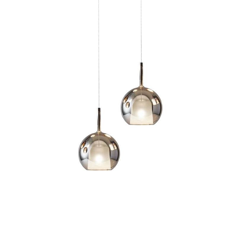 Modern Loft Pendant Light | Aluminum Glass