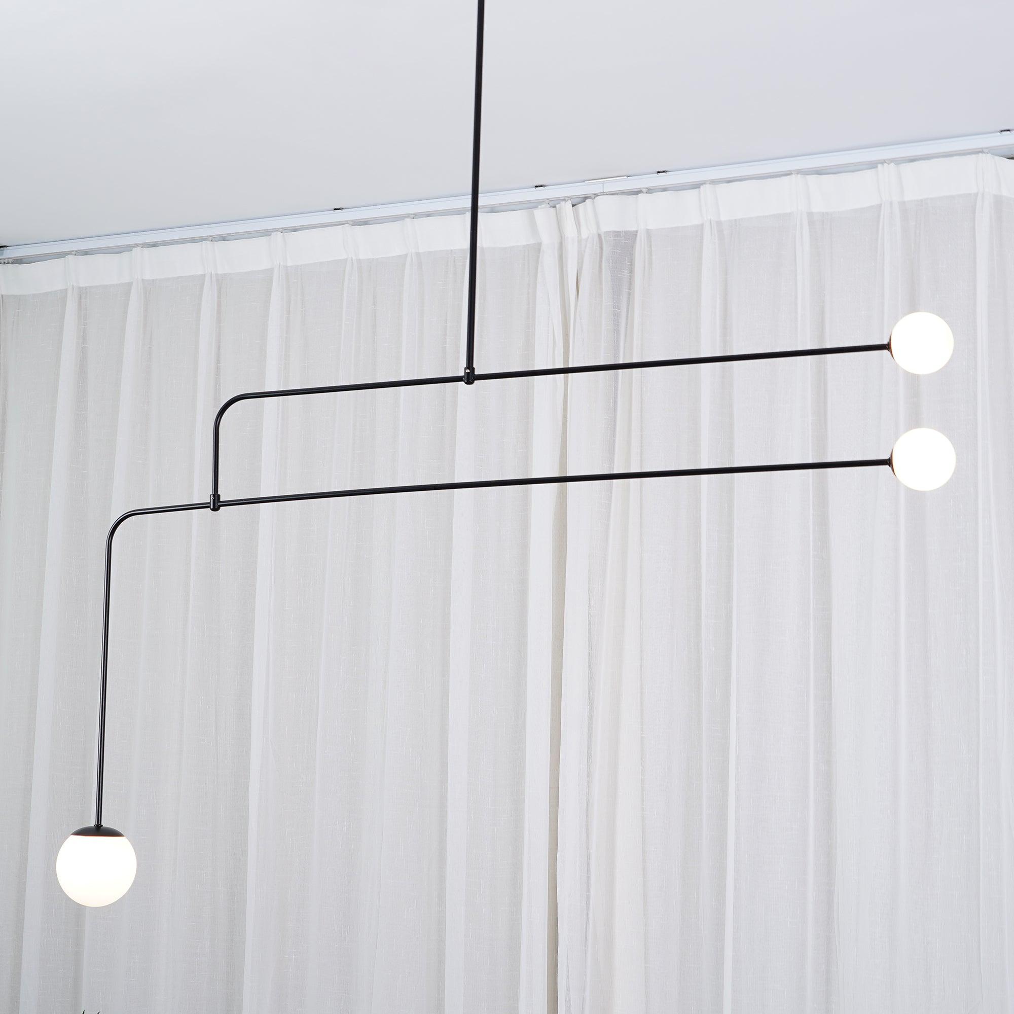 Modern Mobile Chandelier – Adjustable Hanging Light Fixture