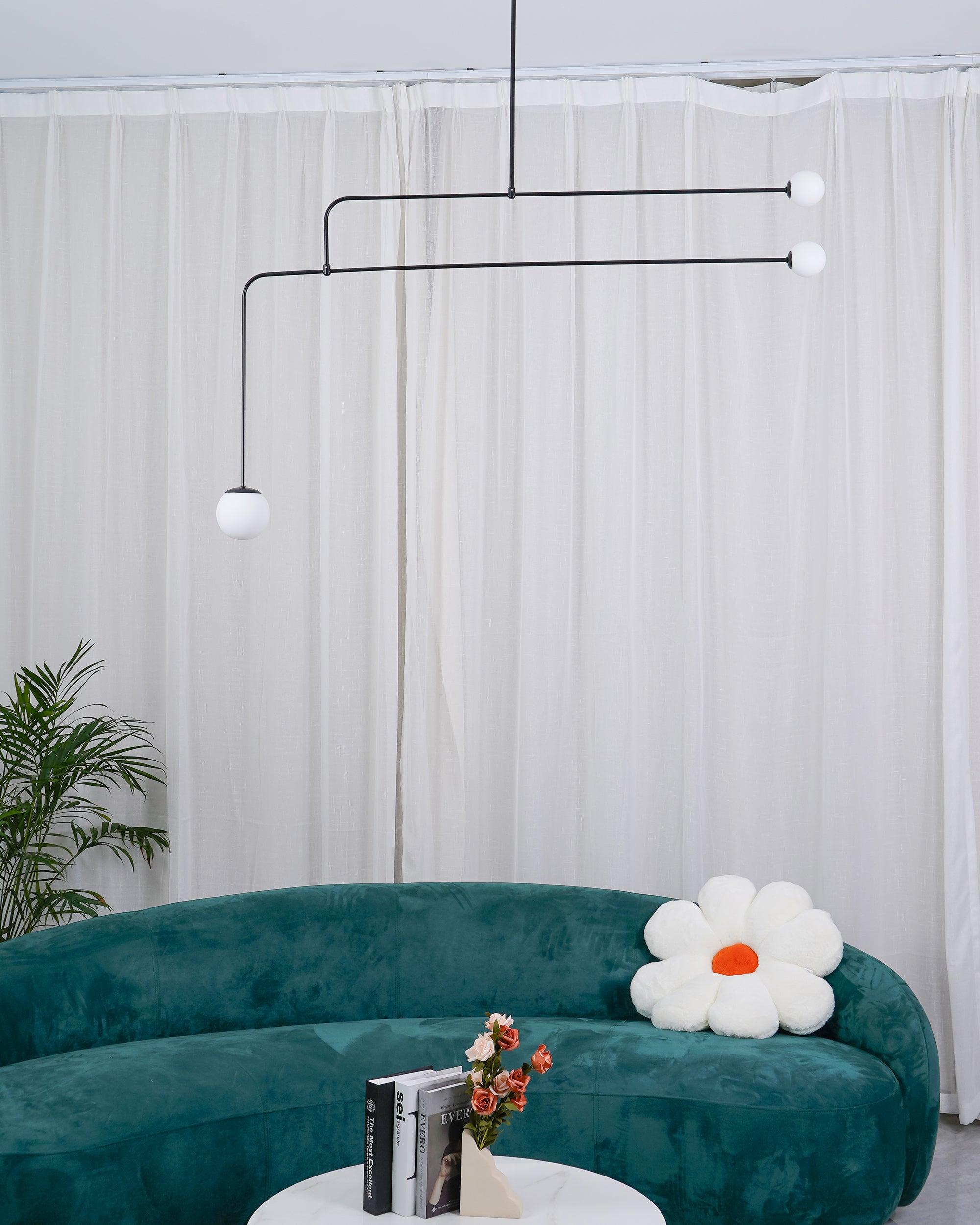 Modern Mobile Chandelier – Adjustable Hanging Light Fixture