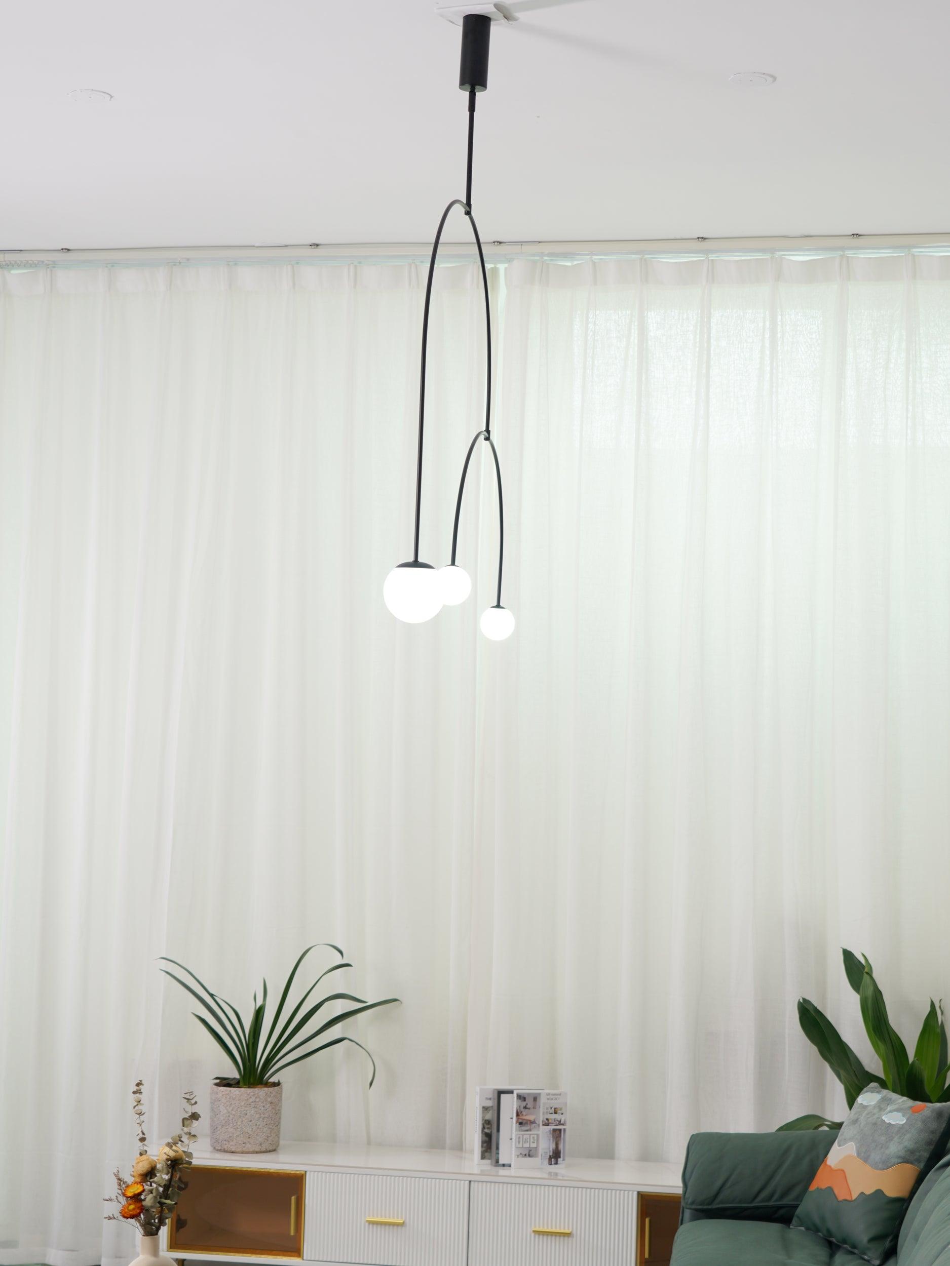Modern Mobile Chandelier – Adjustable Hanging Light Fixture