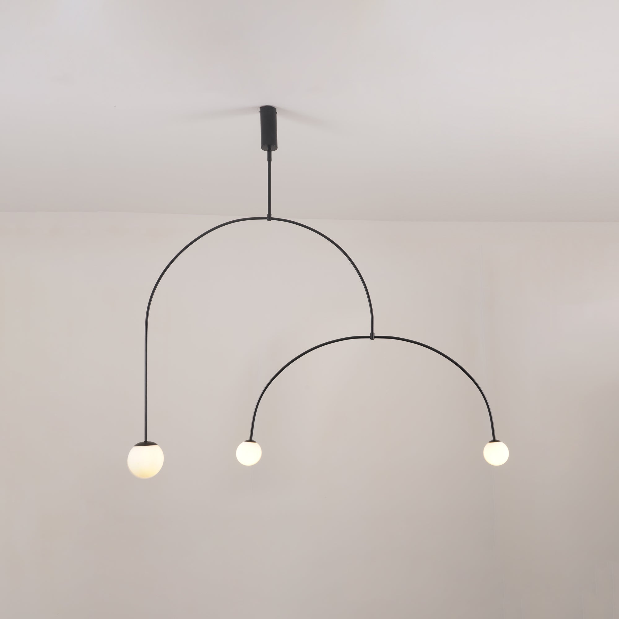 Modern Mobile Chandelier – Adjustable Hanging Light Fixture